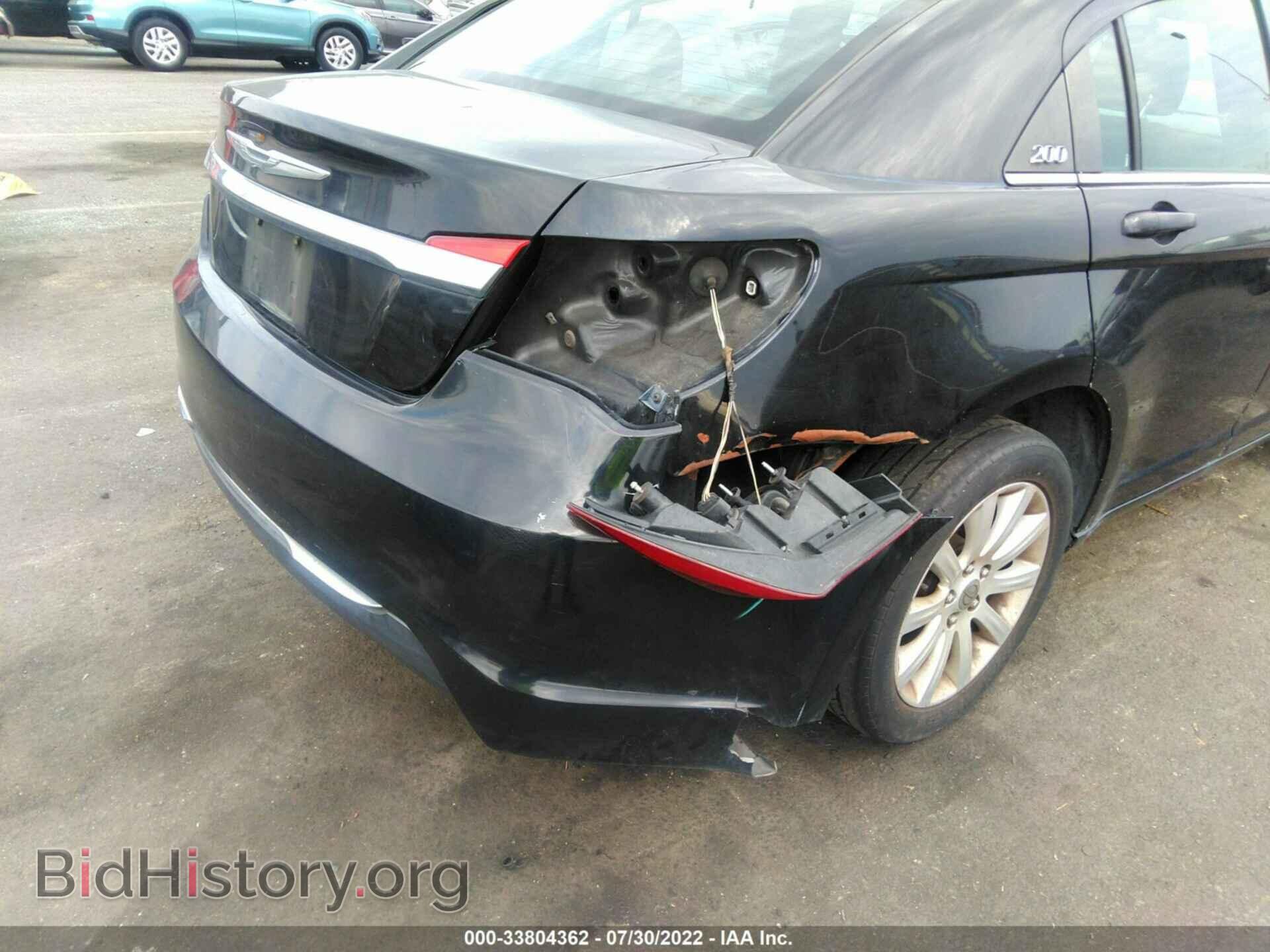 2012 CHRYSLER 200 - VIN: 1C3CCBBB3CN134740 - Фото 6