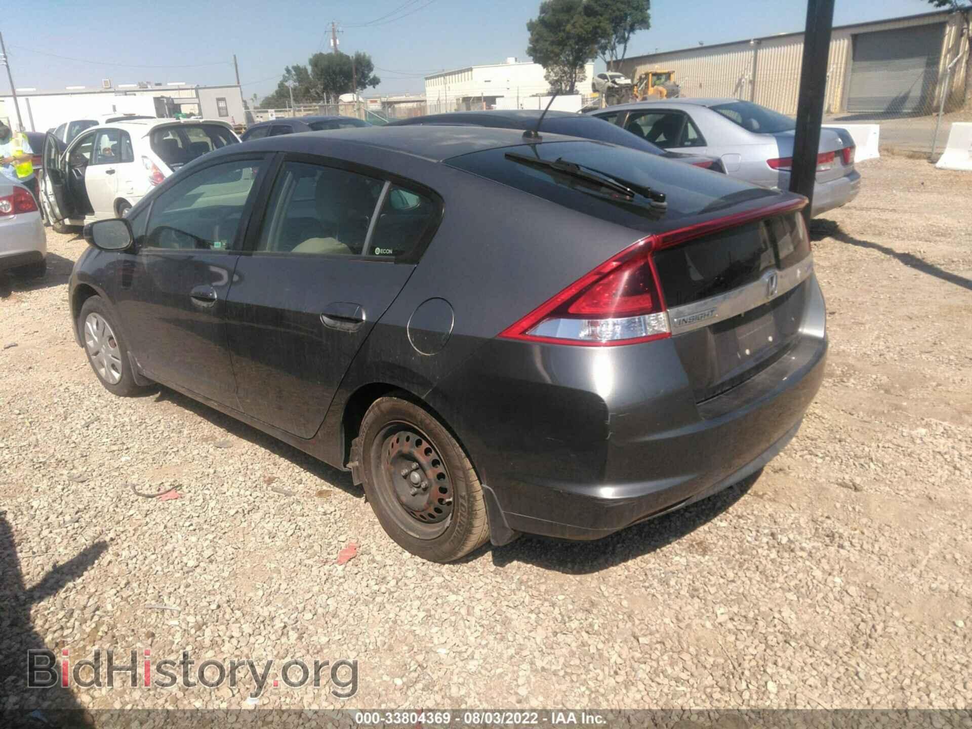 2012 HONDA INSIGHT - VIN: JHMZE2H59CS001353 - Фото 3