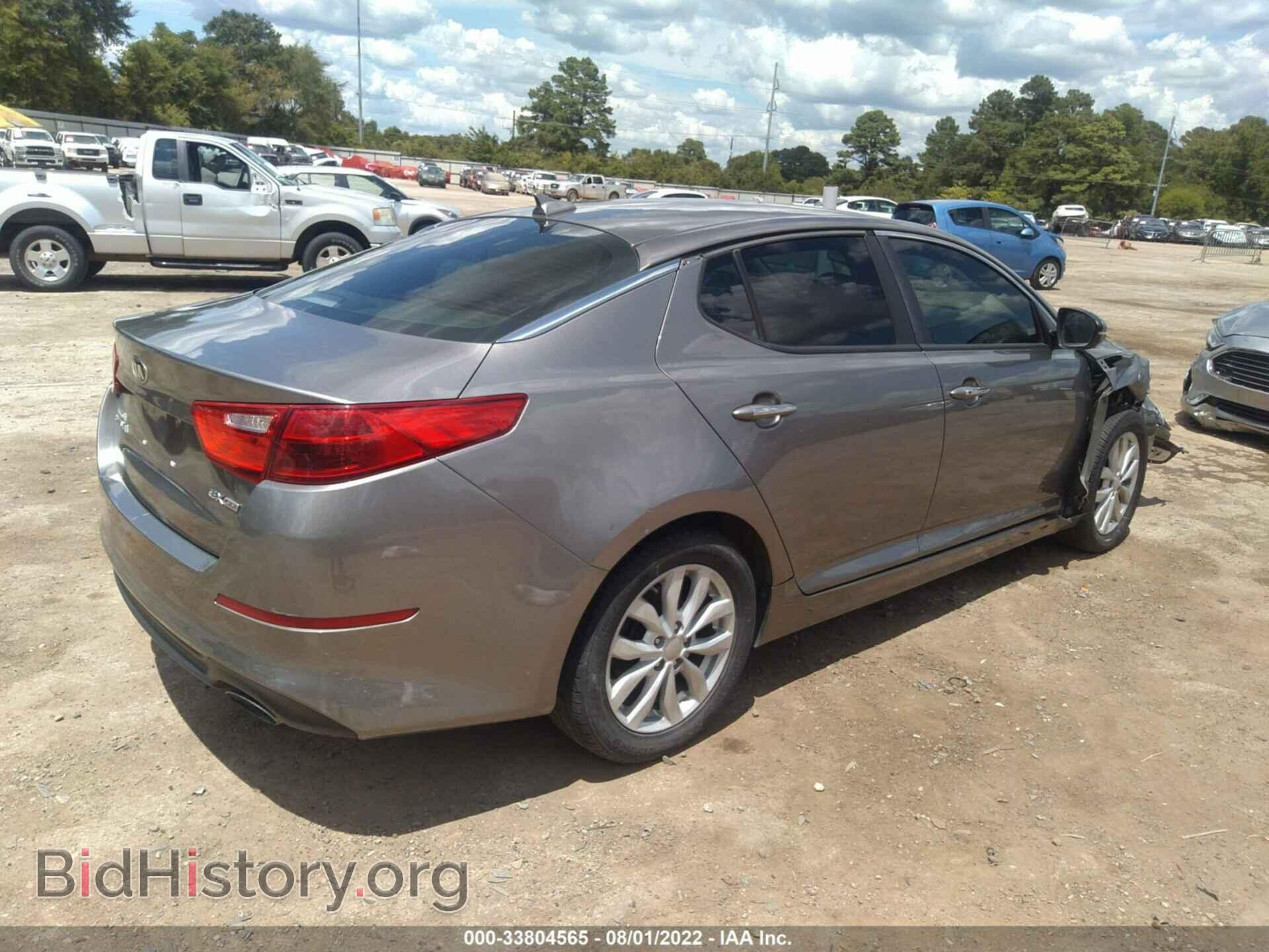 2015 KIA OPTIMA - VIN: 5XXGN4A71FG504857 - Фото 4