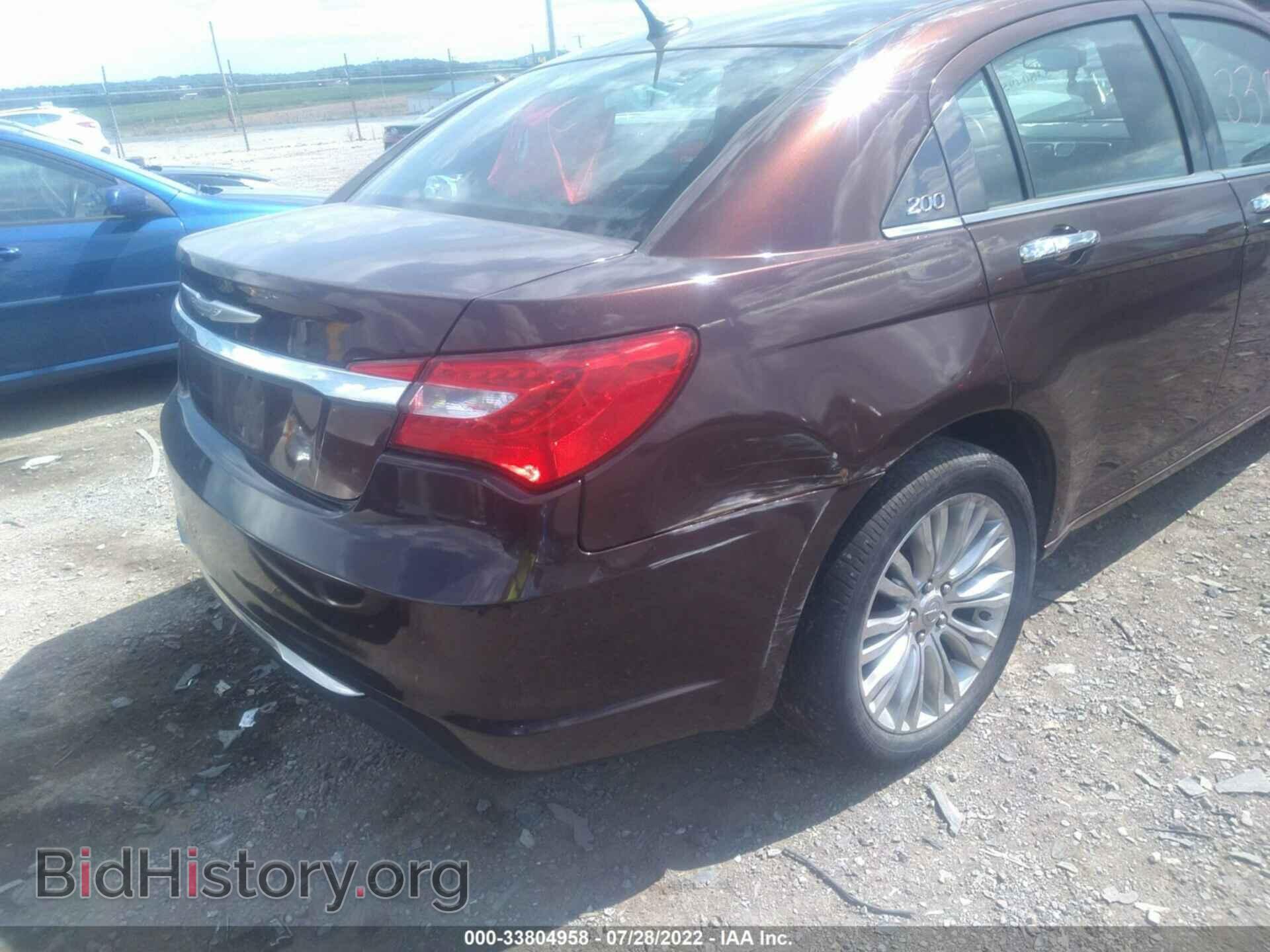 2012 CHRYSLER 200 - VIN: 1C3CCBCB3CN214635 - Фото 6