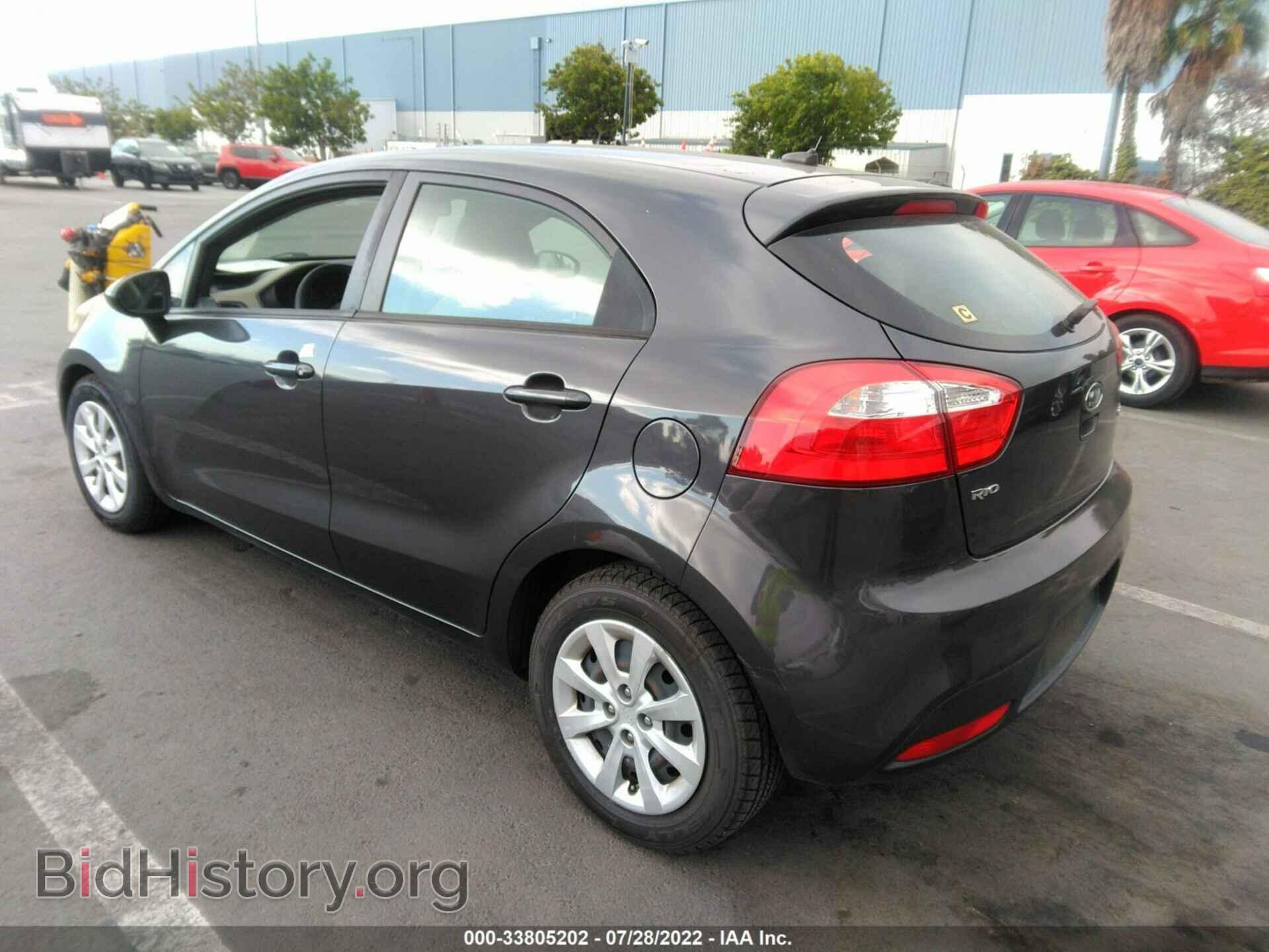 2012 KIA RIO - VIN: KNADN5A34C6067482 - Фото 3