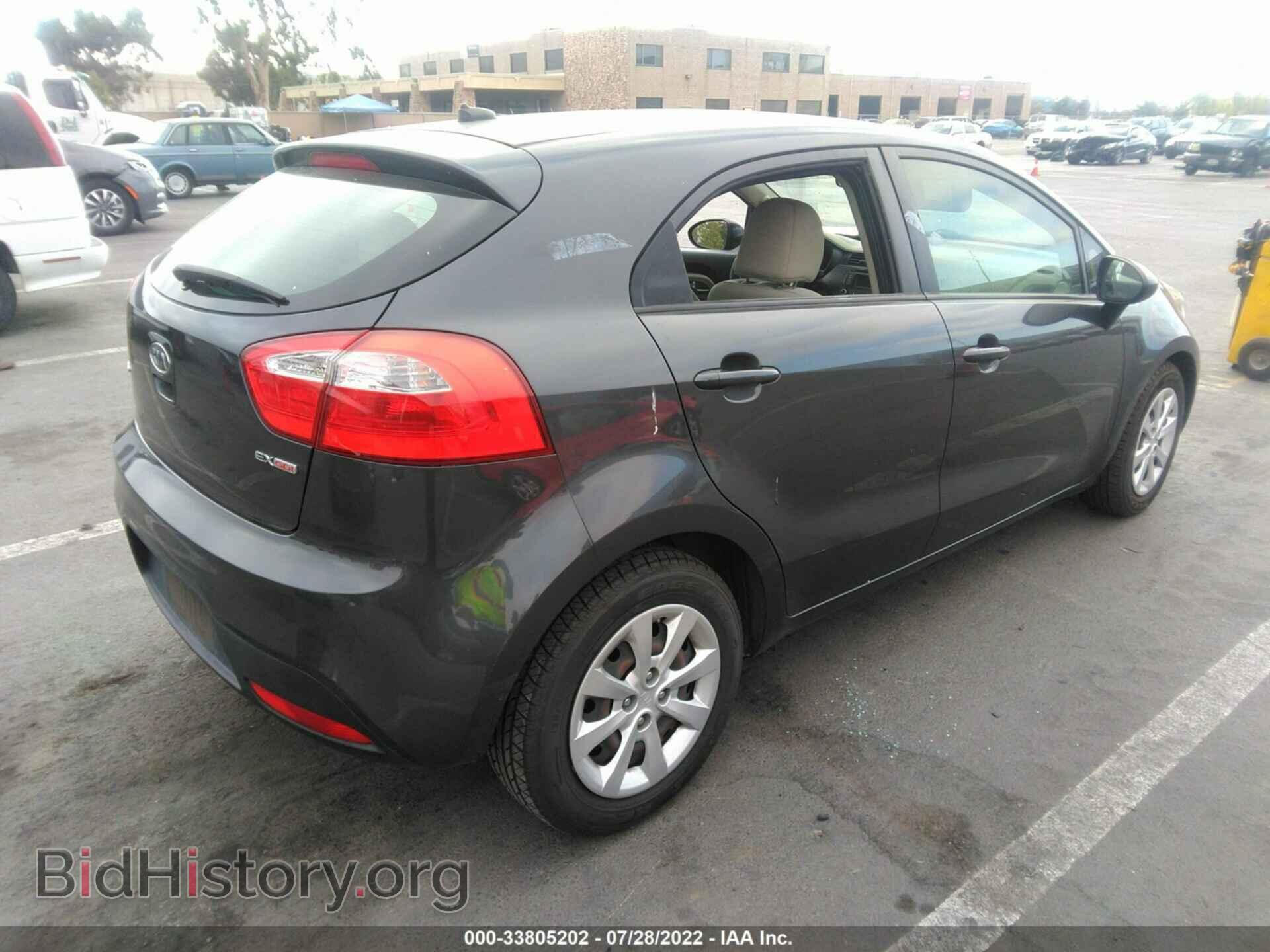 2012 KIA RIO - VIN: KNADN5A34C6067482 - Фото 4