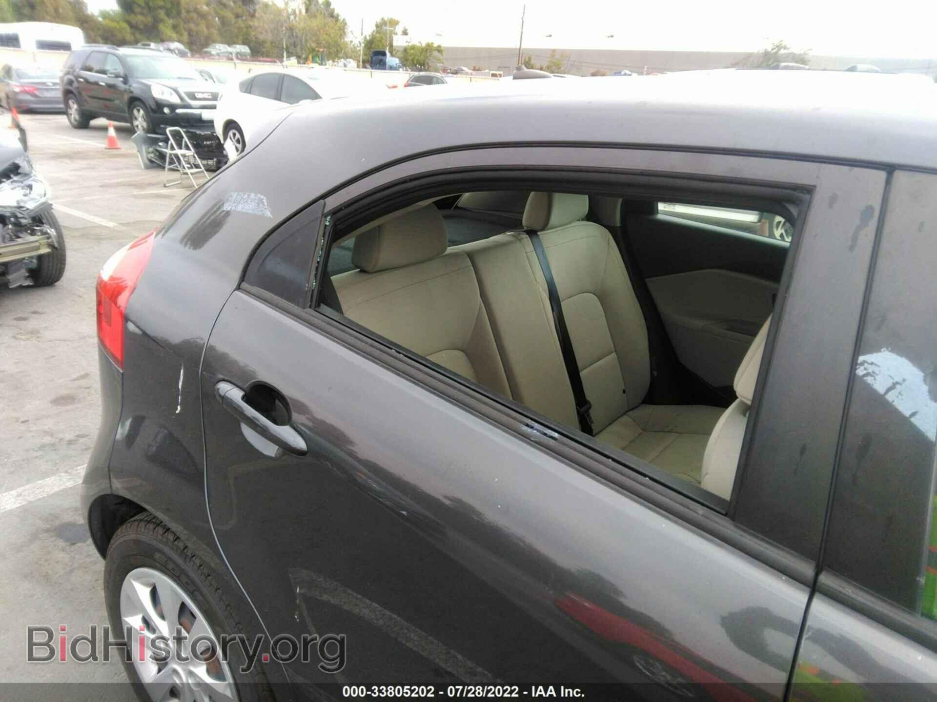 2012 KIA RIO - VIN: KNADN5A34C6067482 - Фото 6
