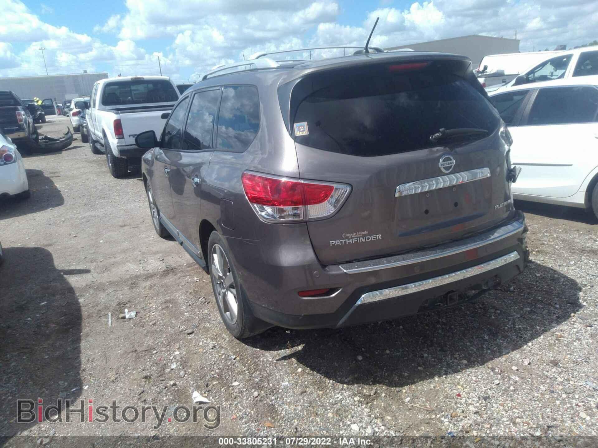 2014 NISSAN PATHFINDER - VIN: 5N1AR2MN7EC618056 - Фото 3