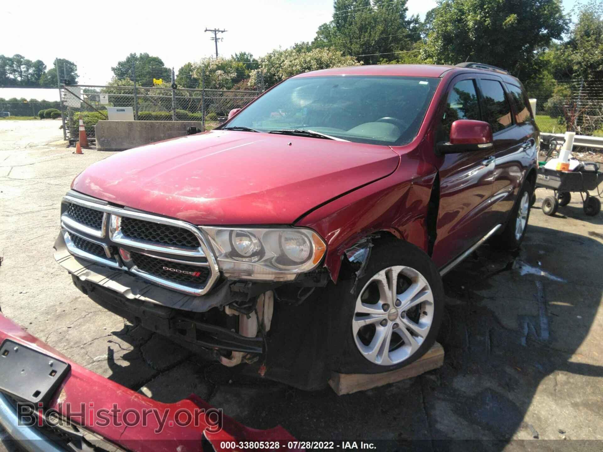 2013 DODGE DURANGO - VIN: 1C4RDJDG6DC664574 - Фото 2