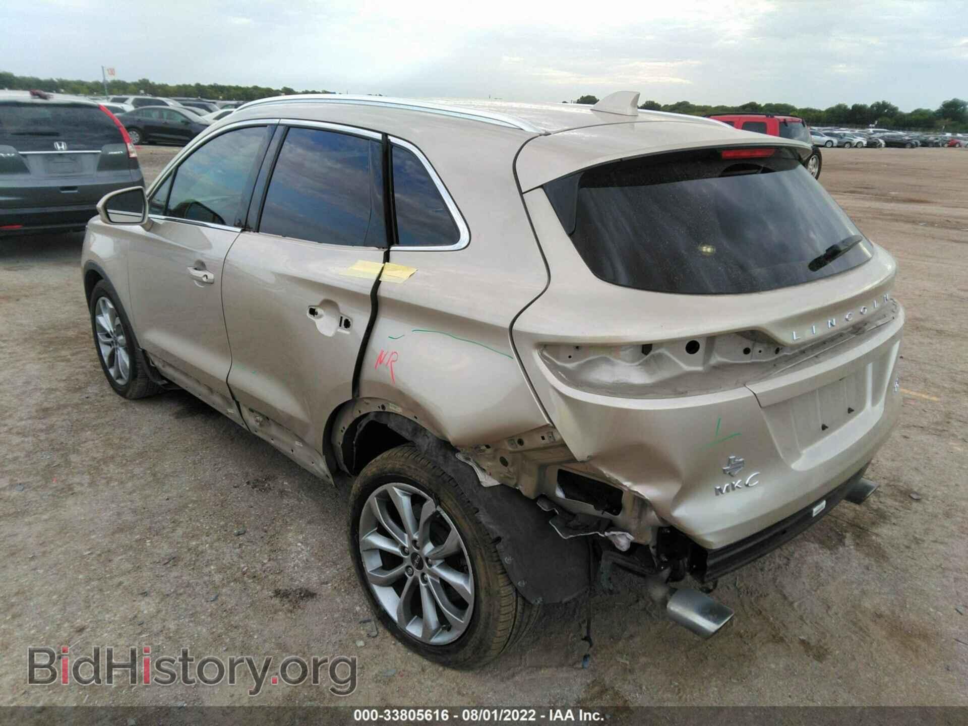 2017 LINCOLN MKC - VIN: 5LMCJ2C91HUL47625 - Фото 3