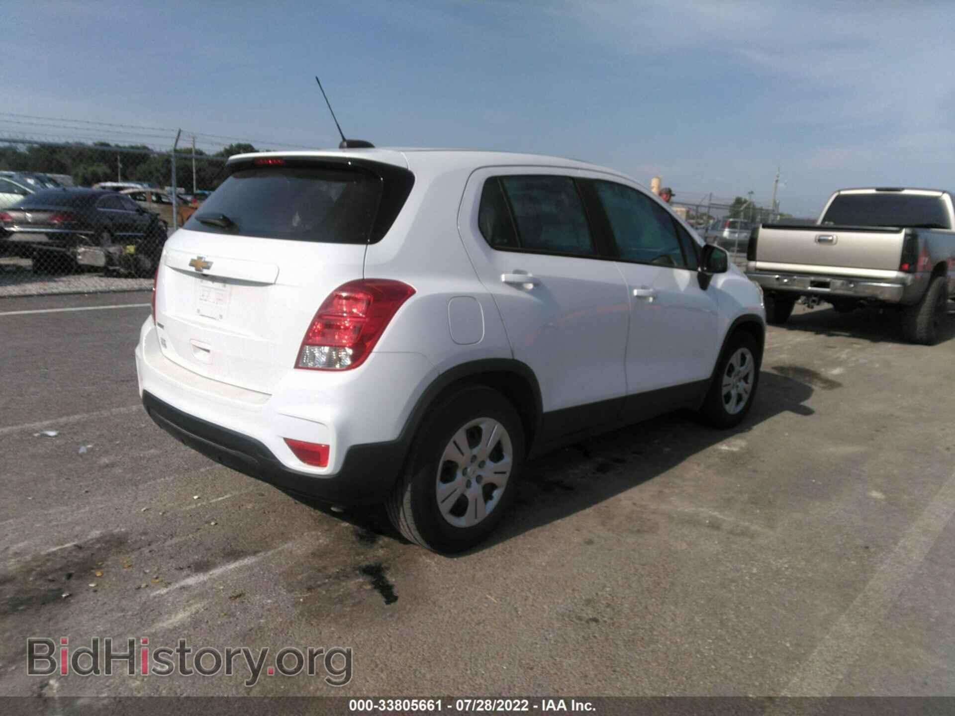 2017 CHEVROLET TRAX - VIN: KL7CJKSB8HB175520 - Фото 4
