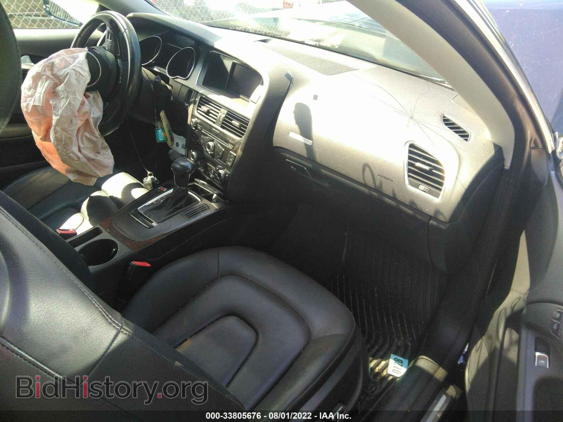2013 AUDI A5 - VIN: WAUCFAFR0DA039594 - Фото 5