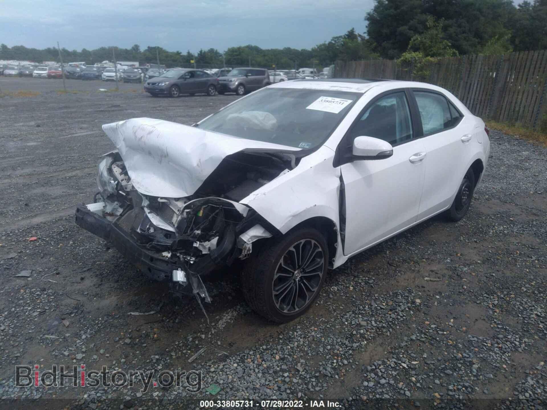 2014 TOYOTA COROLLA - VIN: 2T1BURHE8EC025680 - Photo 2