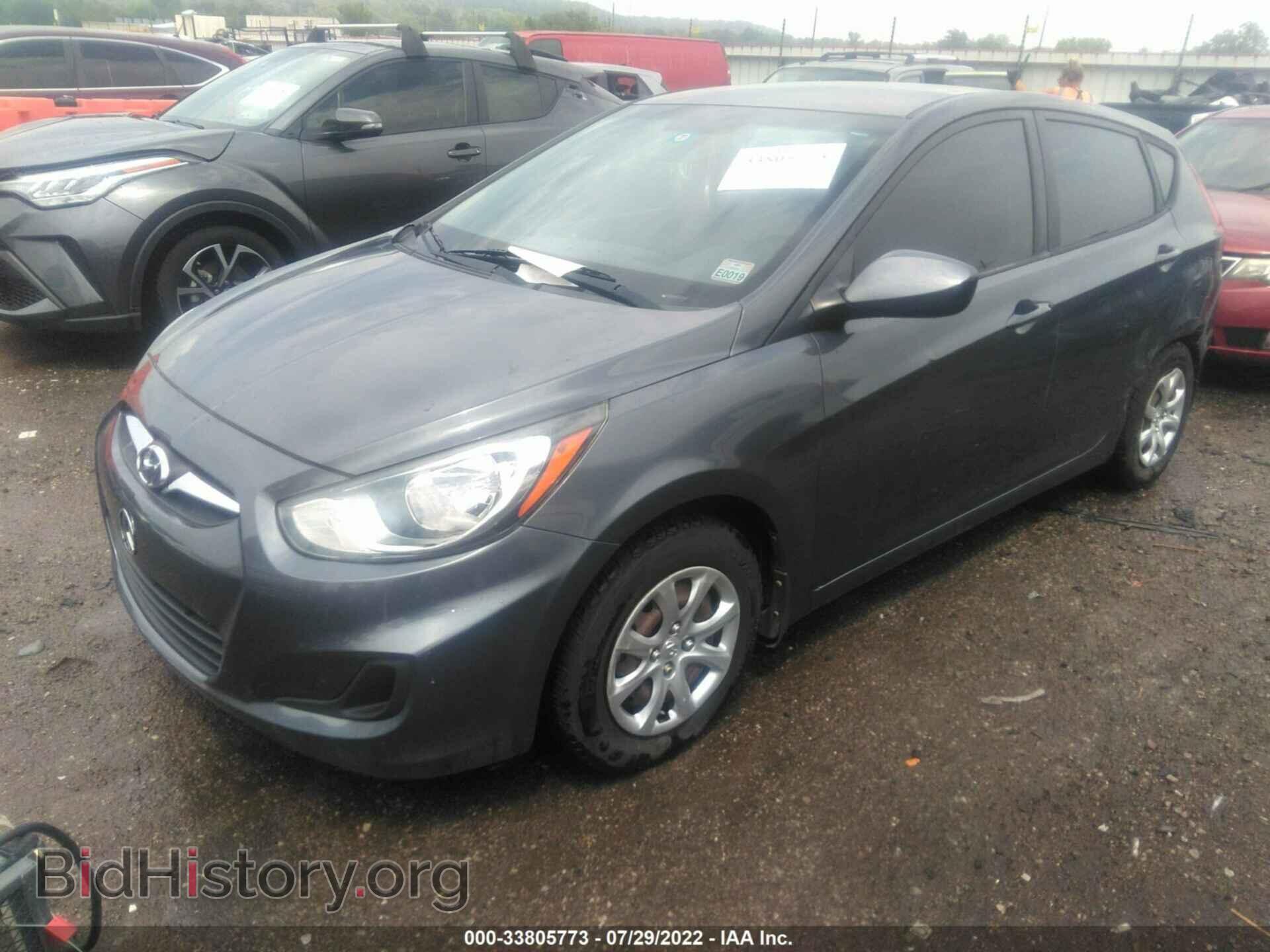 2013 HYUNDAI ACCENT - VIN: KMHCT5AEXDU086083 - Фото 2