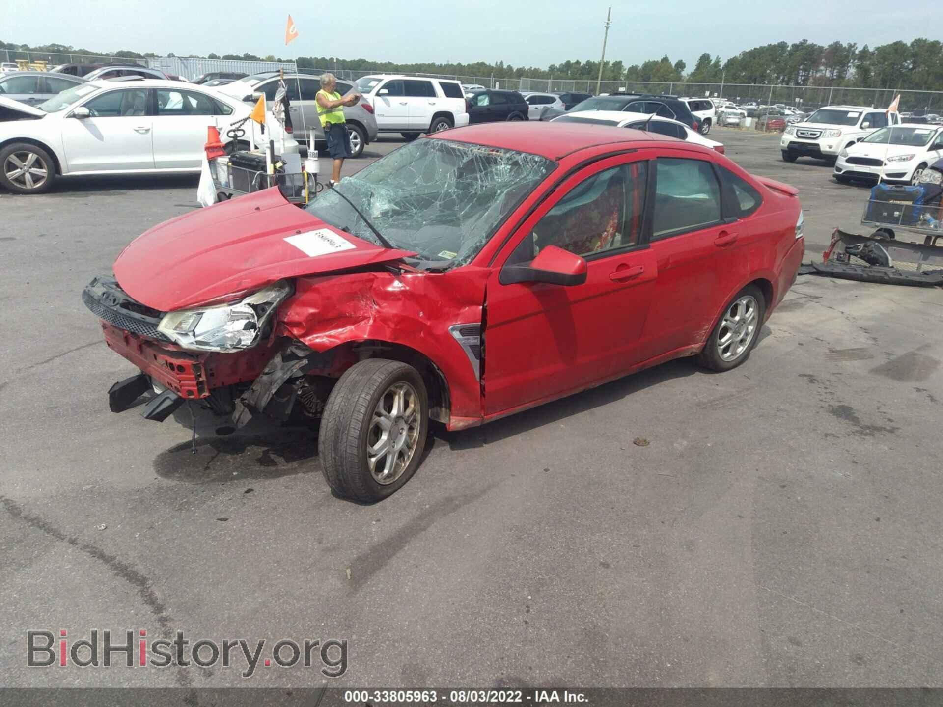 2008 FORD FOCUS - VIN: 1FAHP35NX8W246878 - Фото 2
