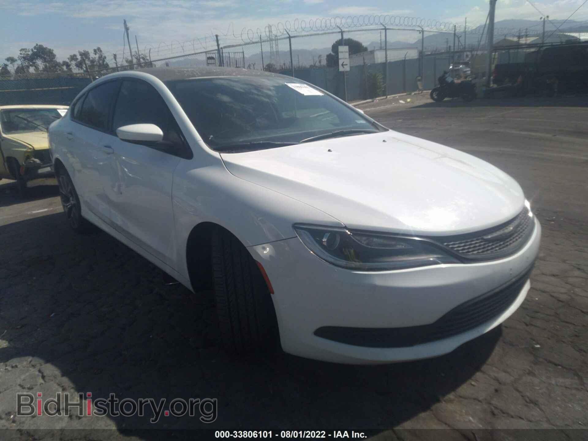 Фотография 1C3CCCFB0GN189250 - CHRYSLER 200 2016