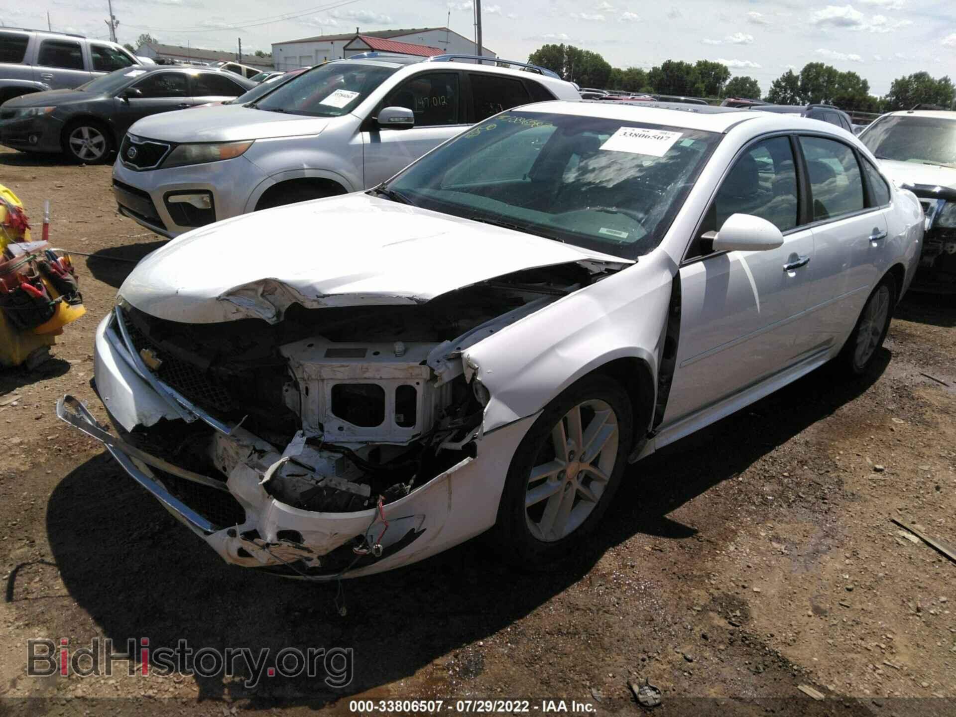 2012 CHEVROLET IMPALA - VIN: 2G1WC5E35C1145084 - Фото 2