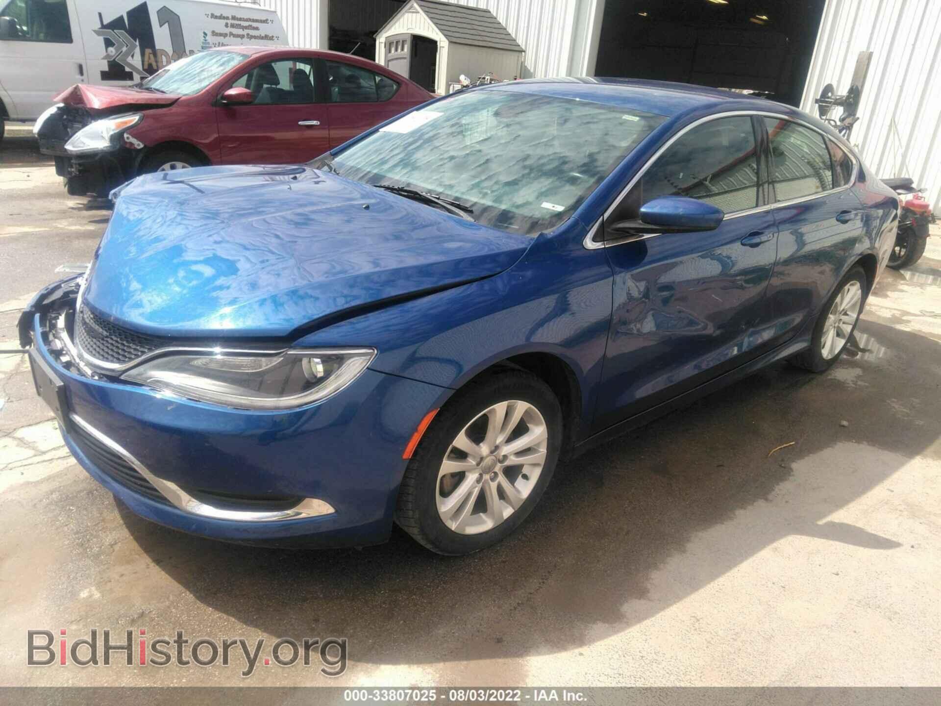 2015 CHRYSLER 200 - VIN: 1C3CCCAB1FN542102 - Фото 2