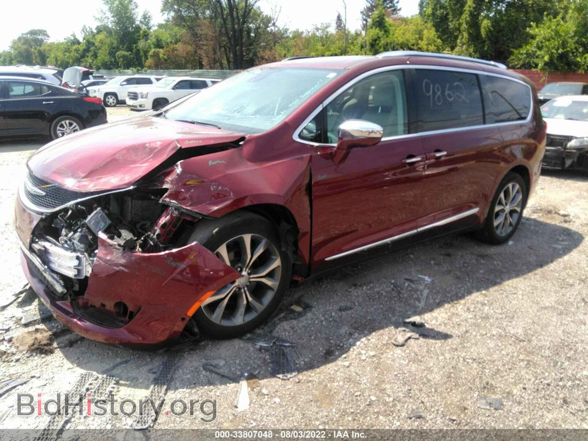 2018 CHRYSLER PACIFICA - VIN: 2C4RC1GG0JR259862 - Фото 2