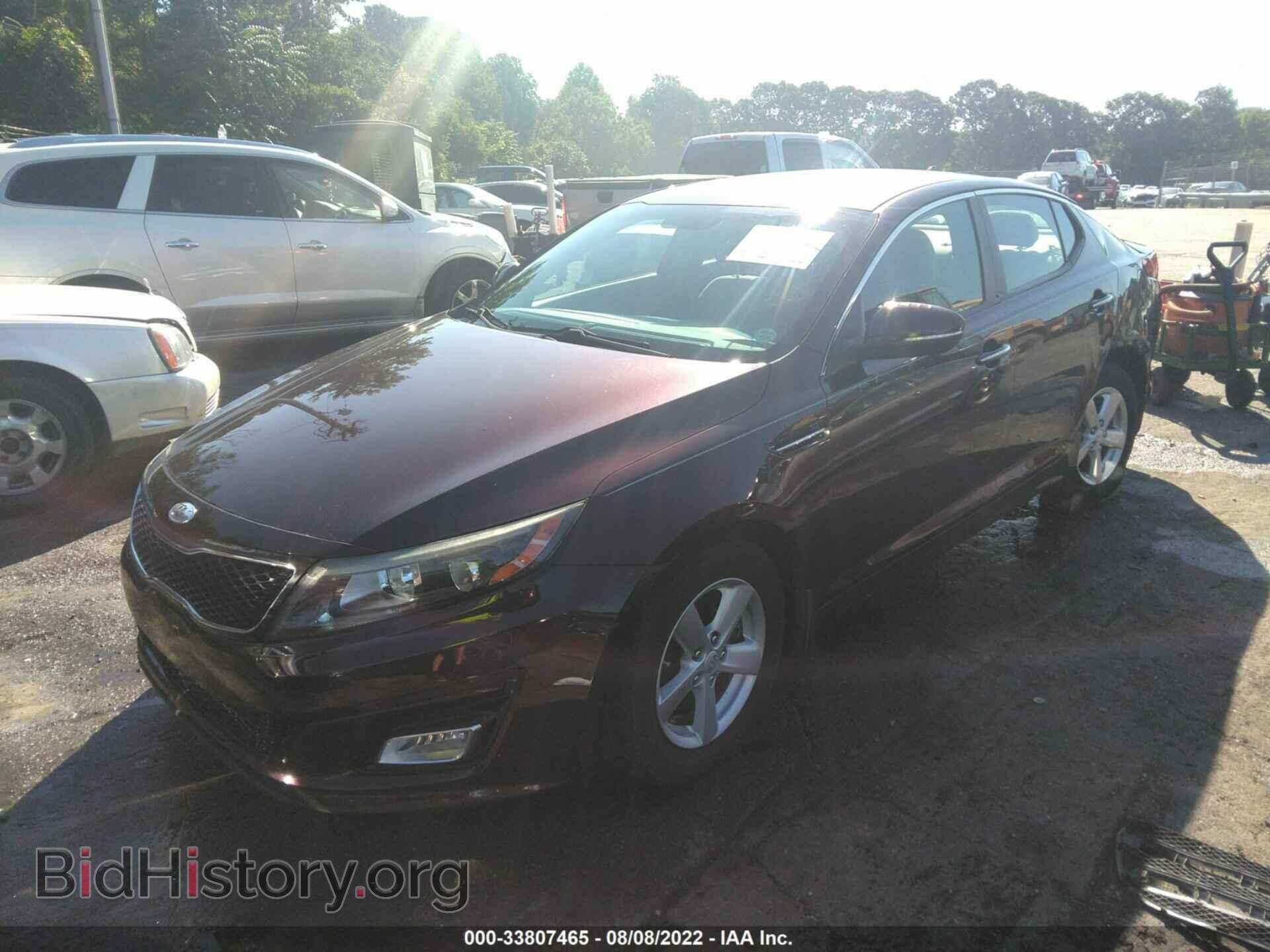 2014 KIA OPTIMA - VIN: 5XXGM4A76EG287534 - Photo 2