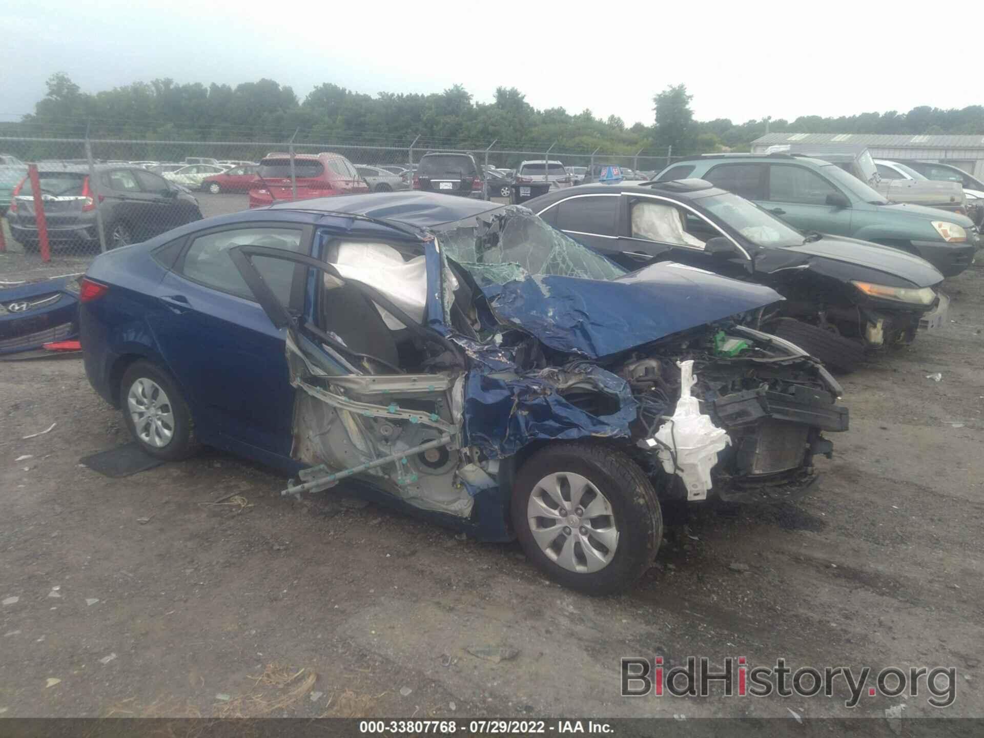 Photo KMHCT4AEXHU217142 - HYUNDAI ACCENT 2017