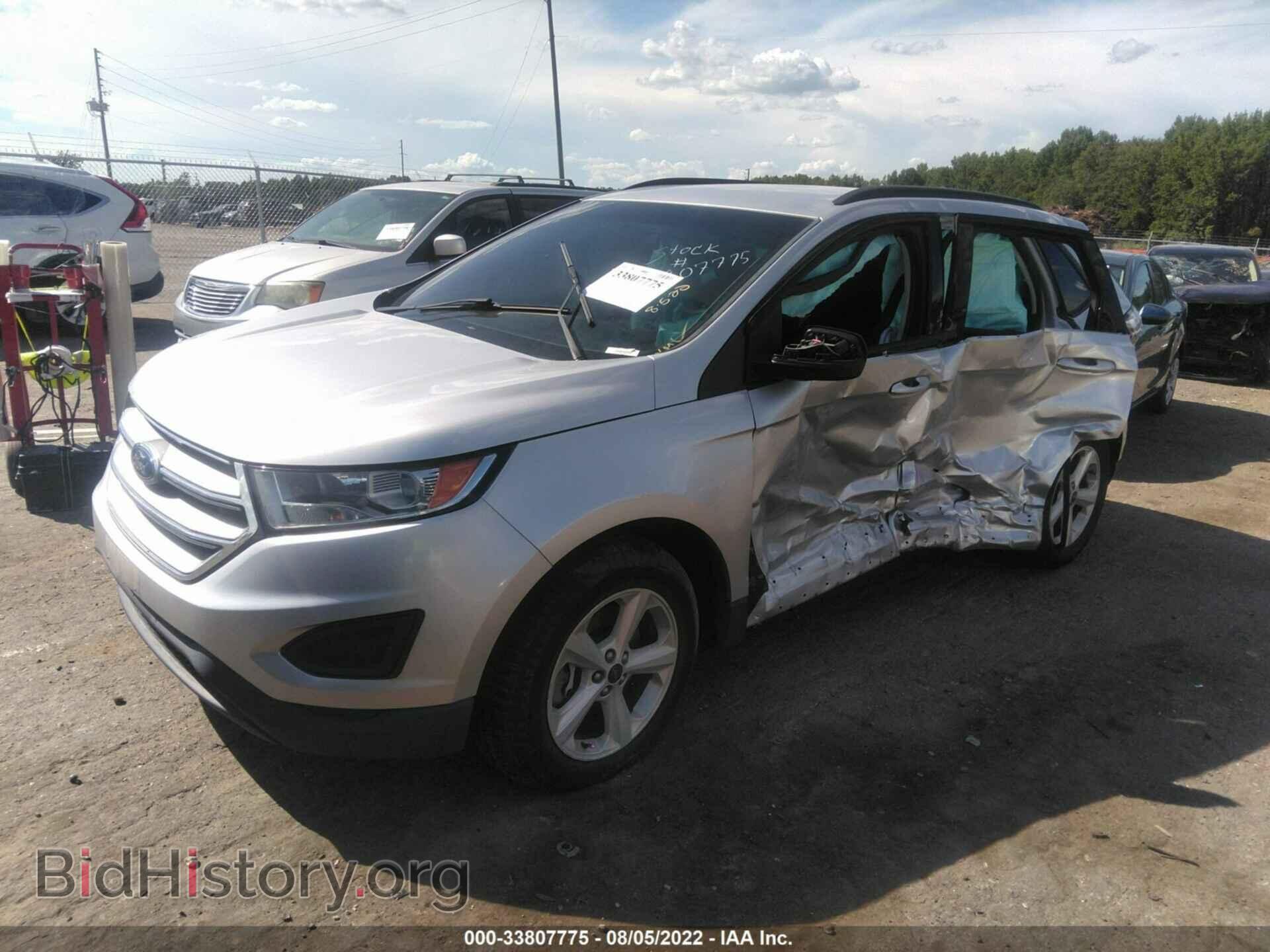 2015 FORD EDGE - VIN: 2FMTK4G84FBC18147 - Фото 2