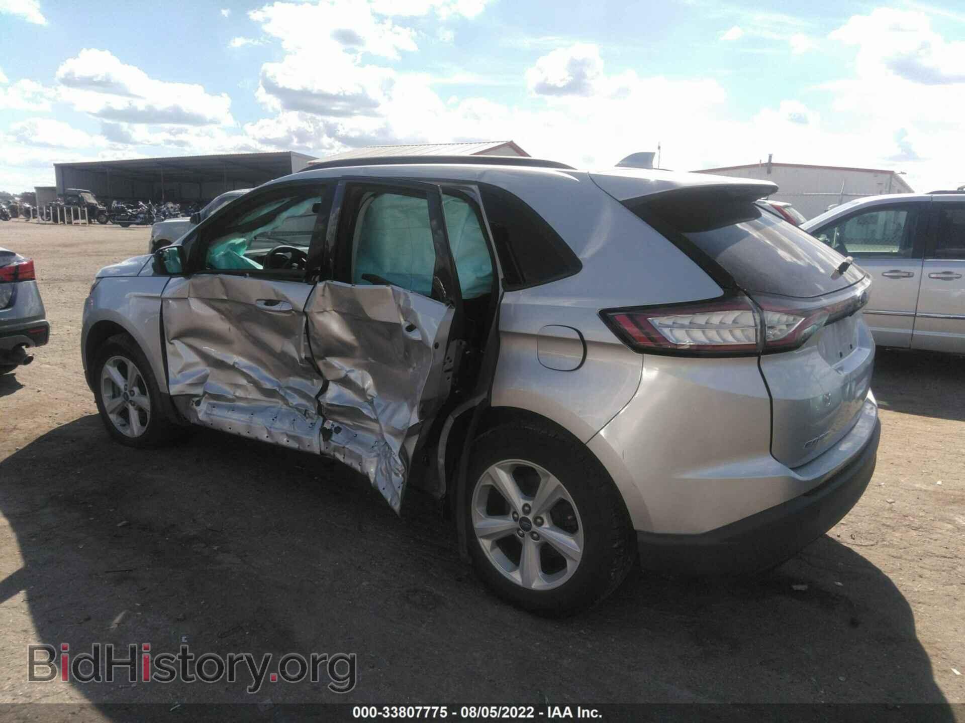 2015 FORD EDGE - VIN: 2FMTK4G84FBC18147 - Фото 3
