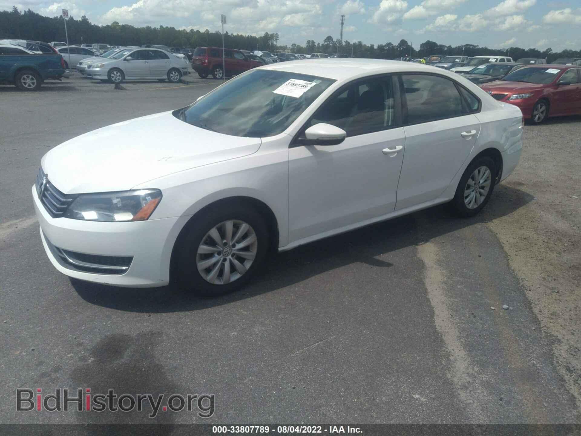2012 VOLKSWAGEN PASSAT - VIN: 1VWAP7A31CC054392 - Фото 2