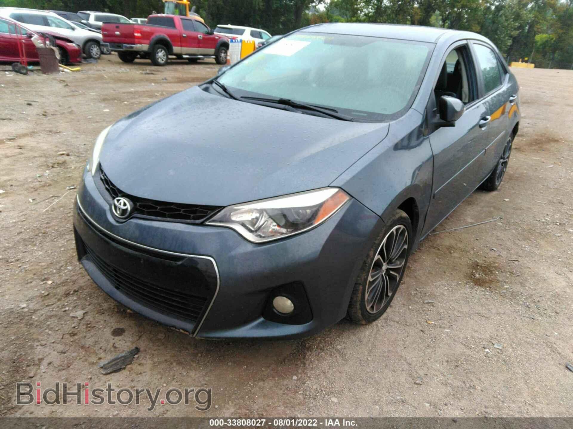 2014 TOYOTA COROLLA - VIN: 2T1BURHE9EC123634 - Фото 2