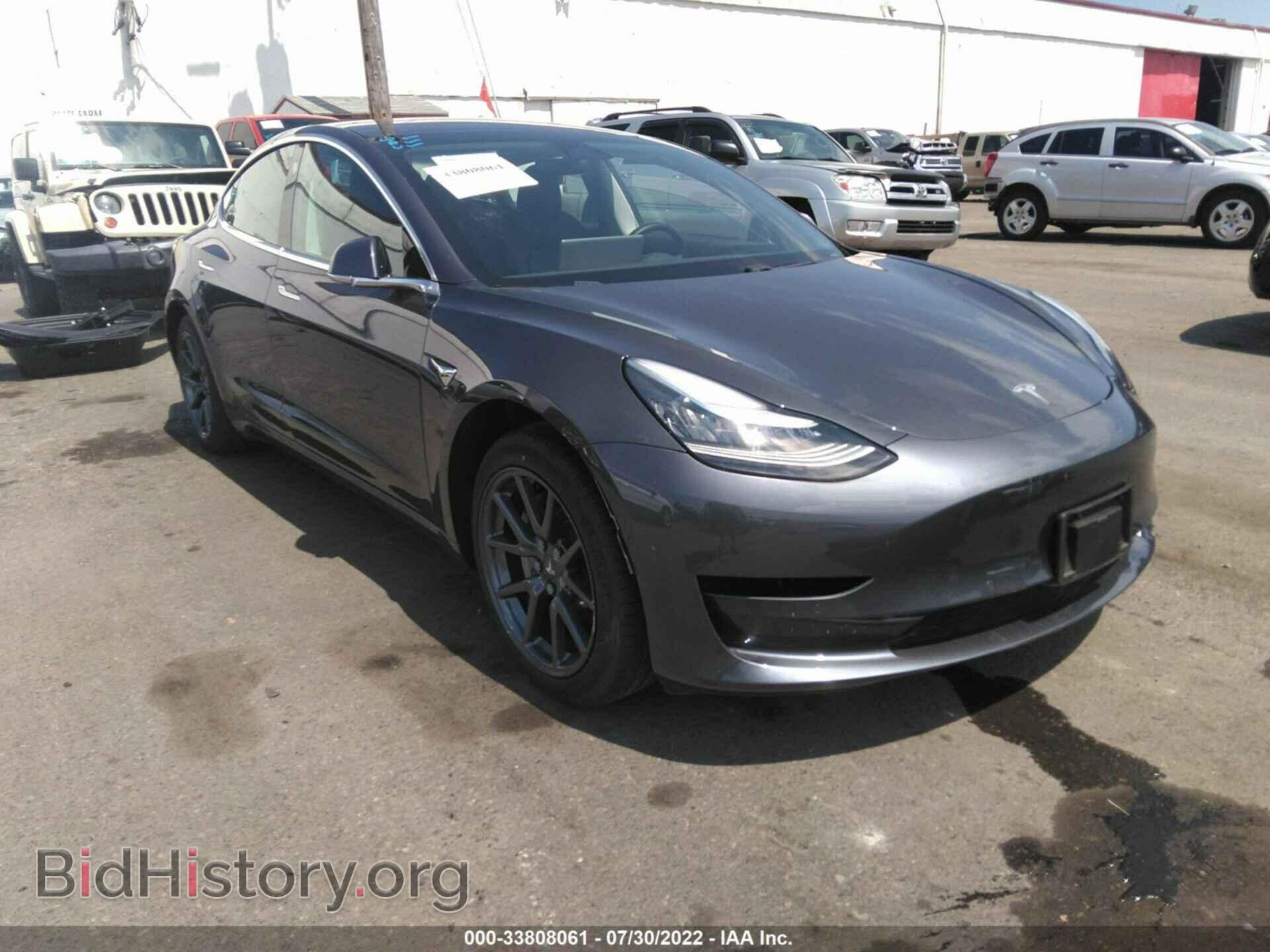 Photo 5YJ3E1EA6KF298323 - TESLA MODEL 3 2019