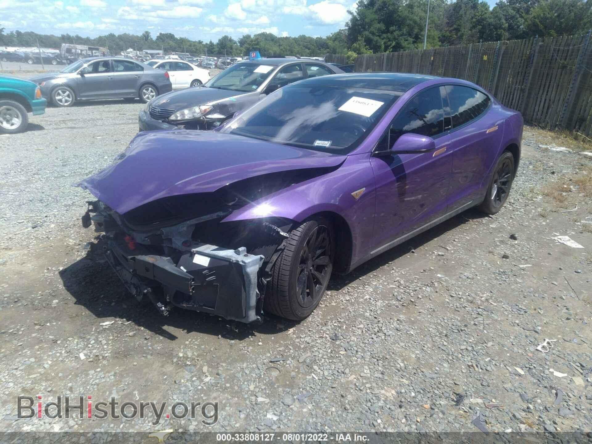 2015 TESLA MODEL S - VIN: 5YJSA1H11FFP78665 - Фото 2