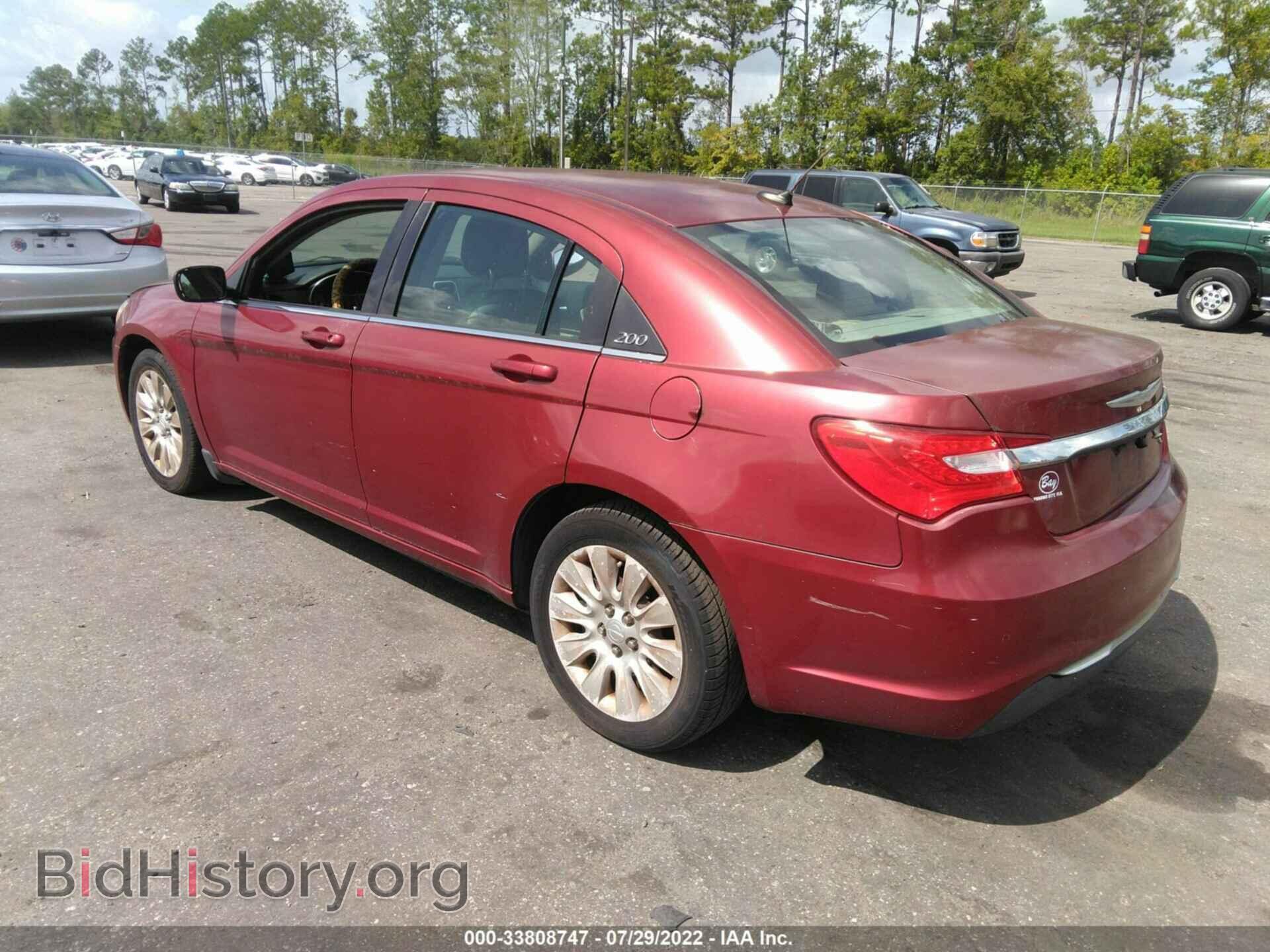 2012 CHRYSLER 200 - VIN: 1C3CCBAB2CN159257 - Фото 3