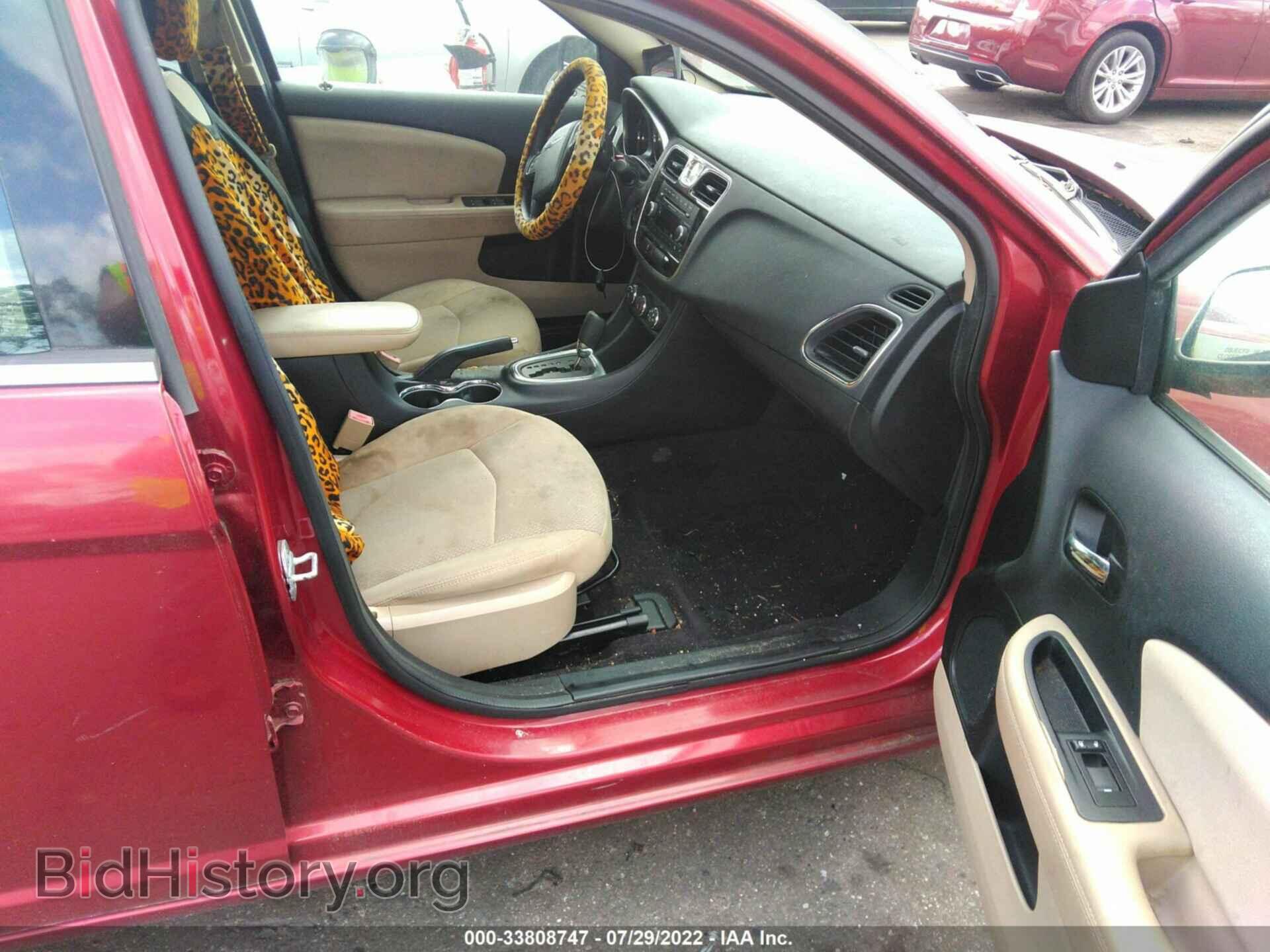 2012 CHRYSLER 200 - VIN: 1C3CCBAB2CN159257 - Фото 5