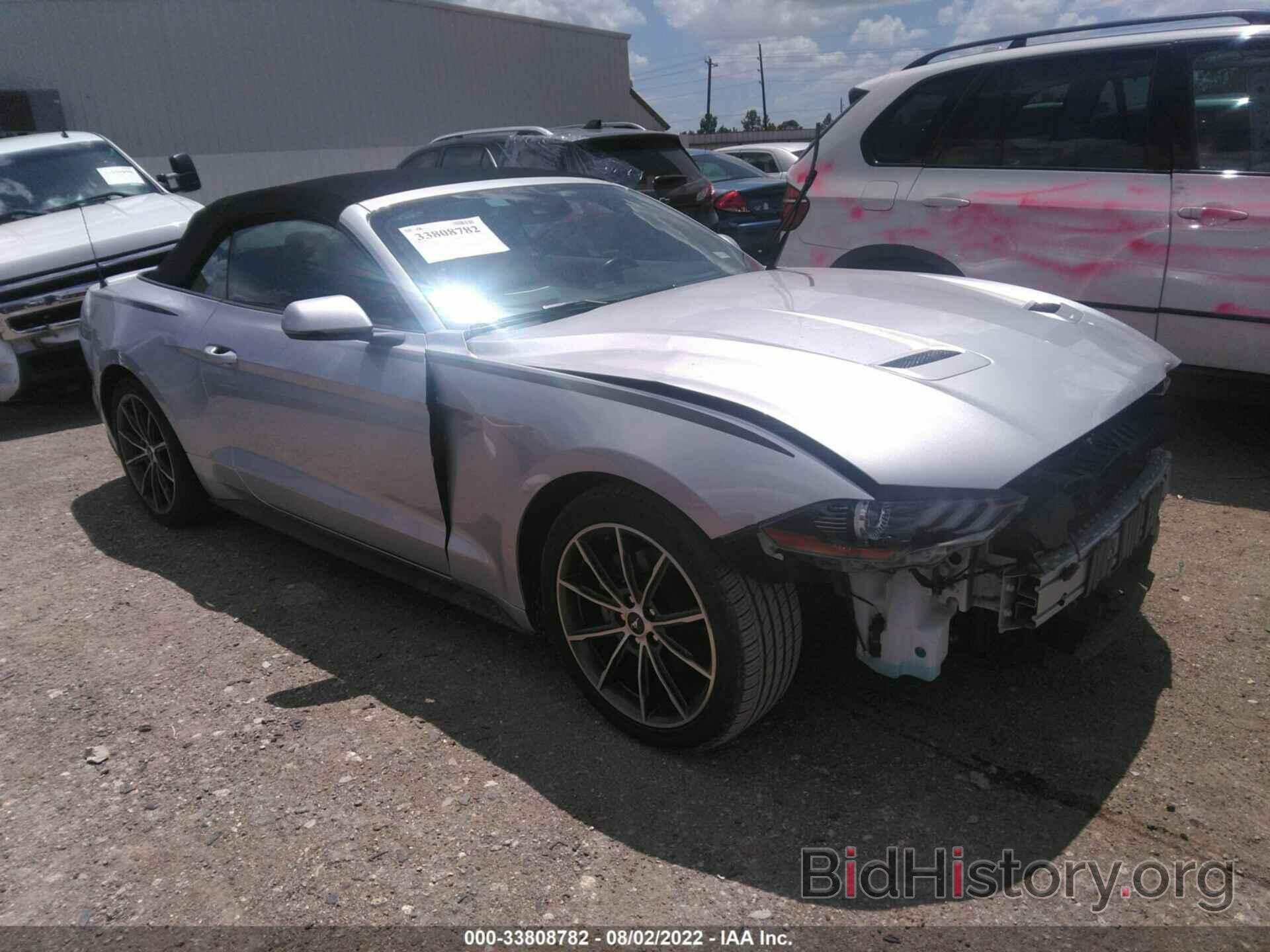 Photo 1FATP8UH3K5186538 - FORD MUSTANG 2019