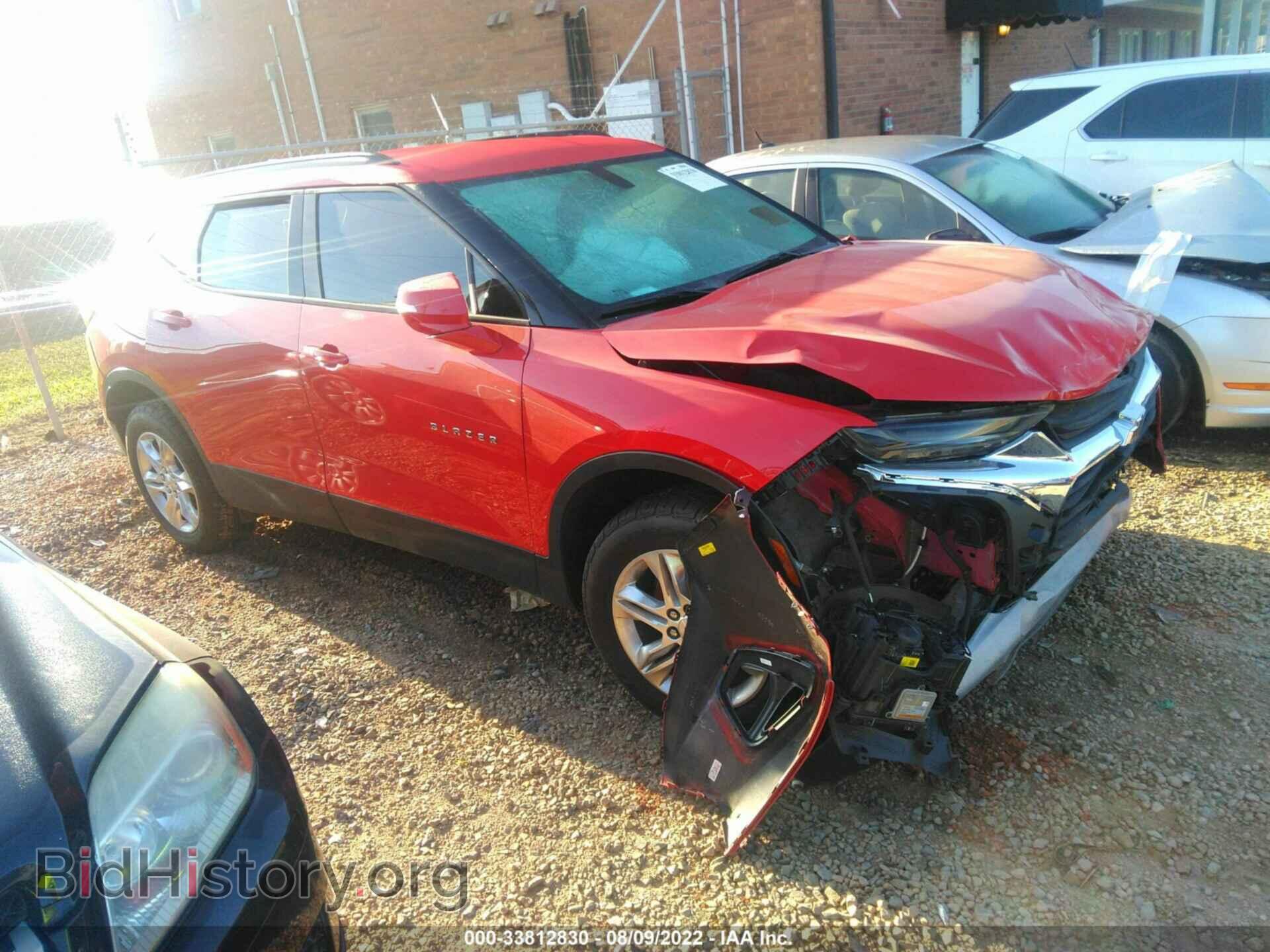 Фотография 3GNKBBRA0LS590148 - CHEVROLET BLAZER 2020