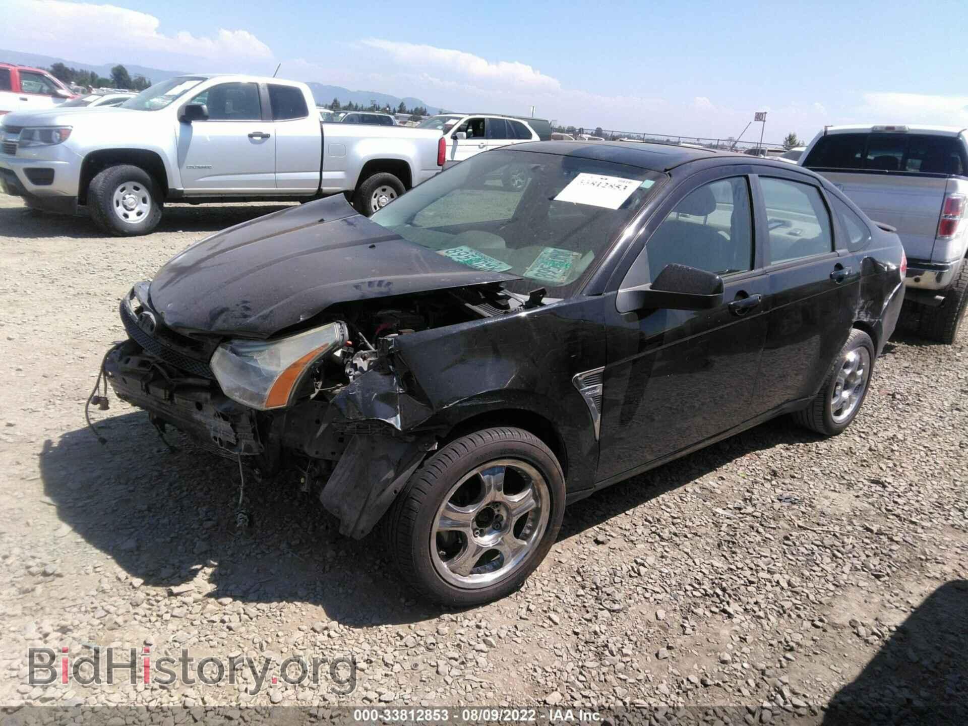 2008 FORD FOCUS - VIN: 1FAHP35N08W137345 - Фото 2