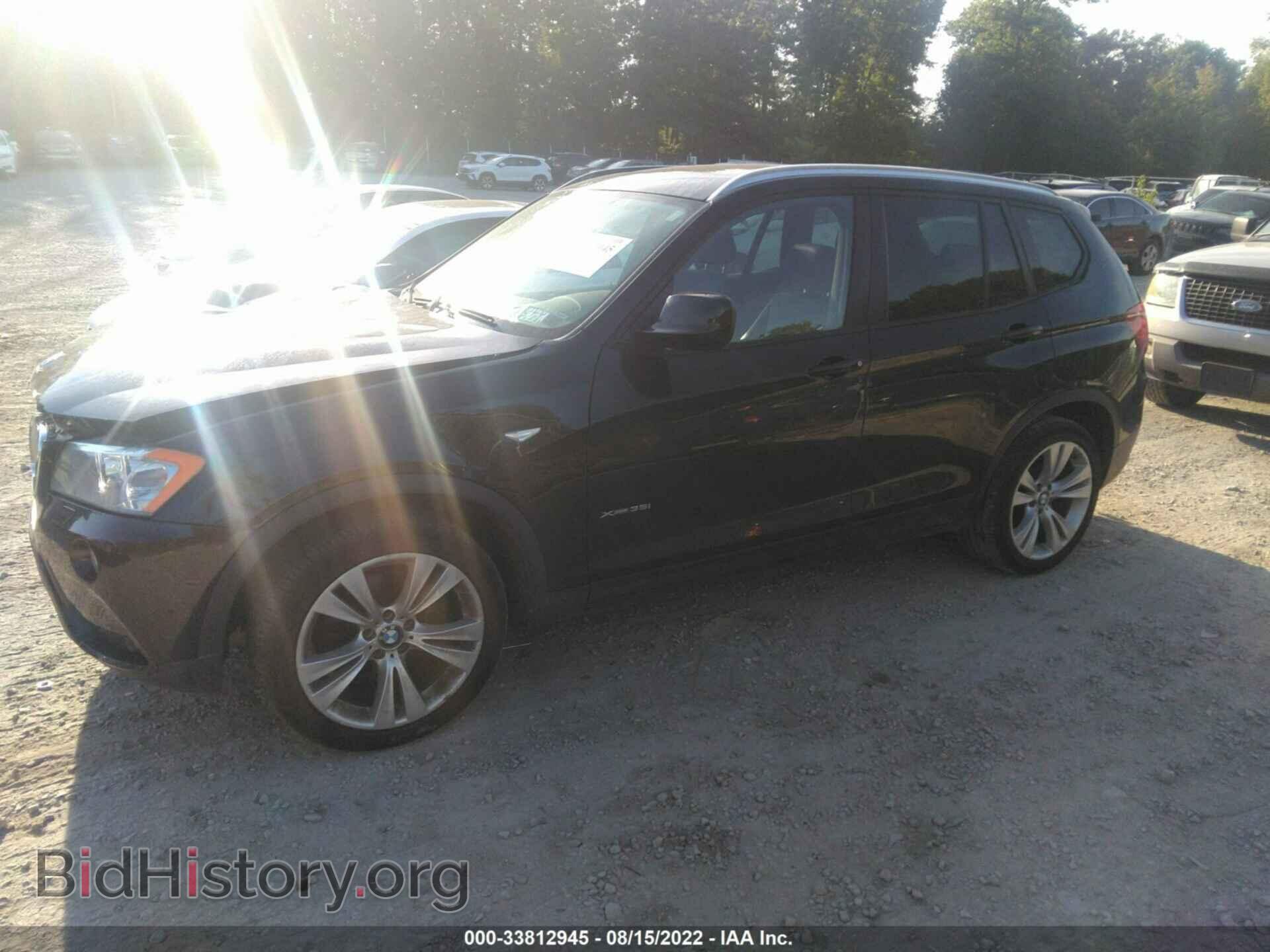 2014 BMW X3 - VIN: 5UXWX7C55E0E82933 - Фото 2