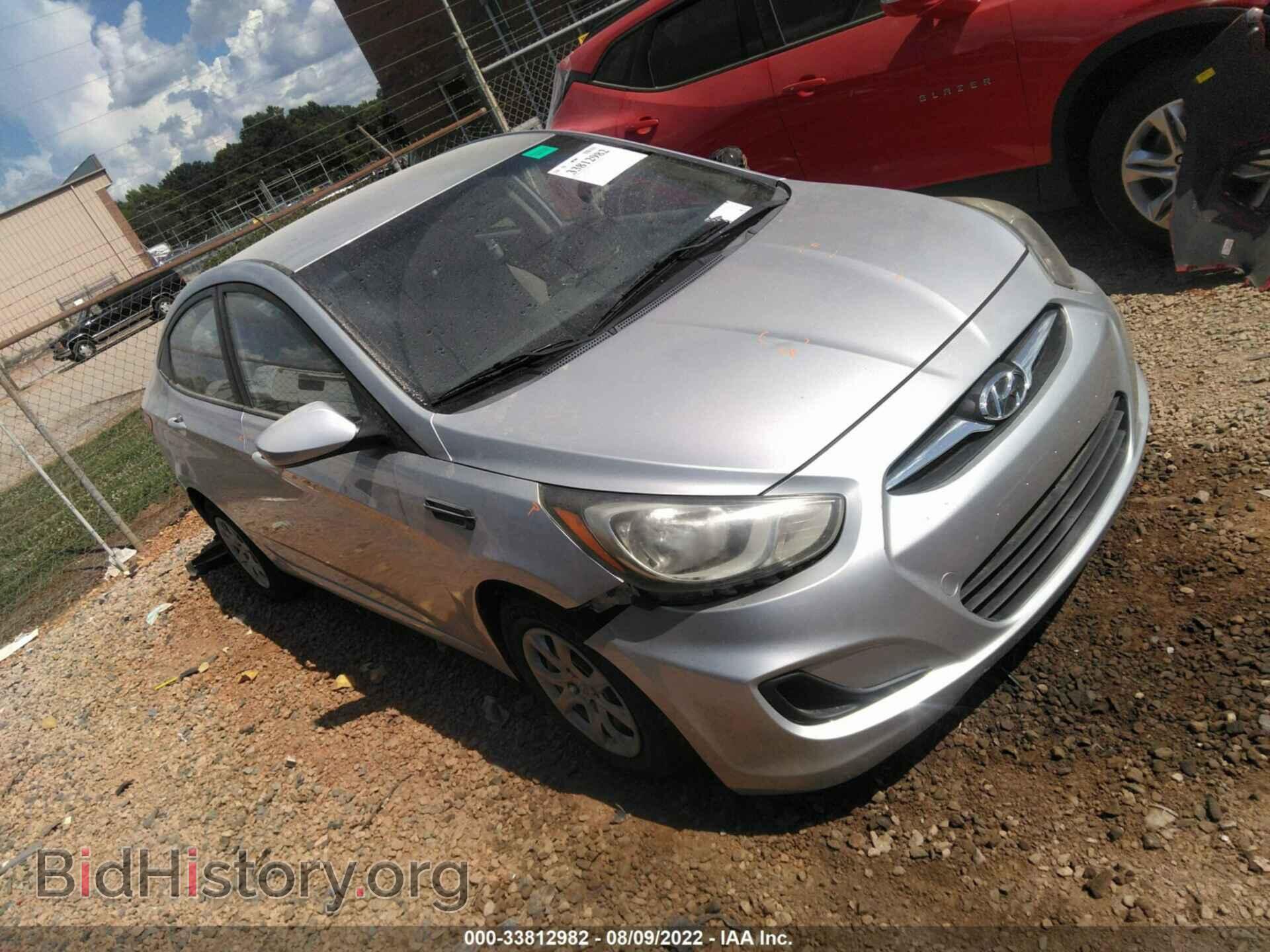 Фотография KMHCT4AEXDU329353 - HYUNDAI ACCENT 2013