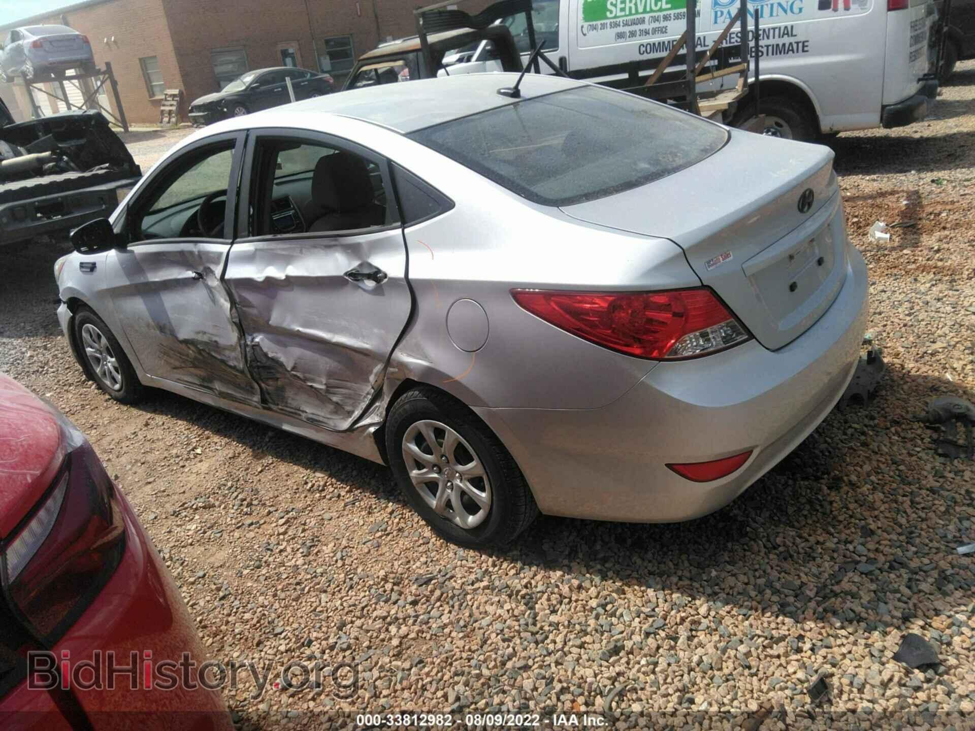 2013 HYUNDAI ACCENT - VIN: KMHCT4AEXDU329353 - Фото 3