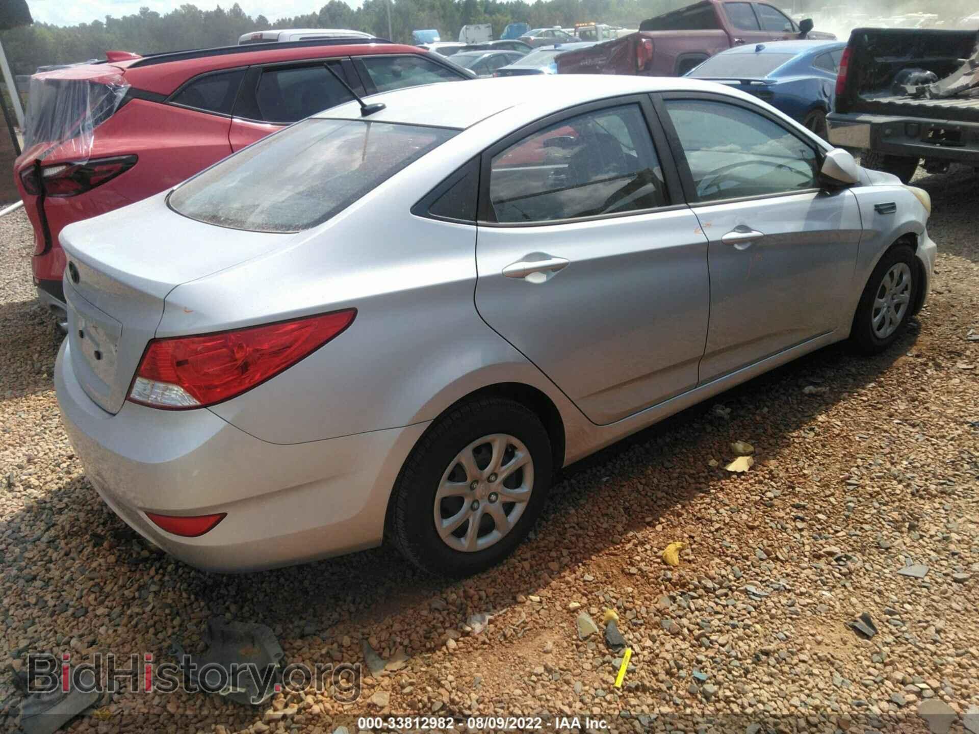 2013 HYUNDAI ACCENT - VIN: KMHCT4AEXDU329353 - Фото 4