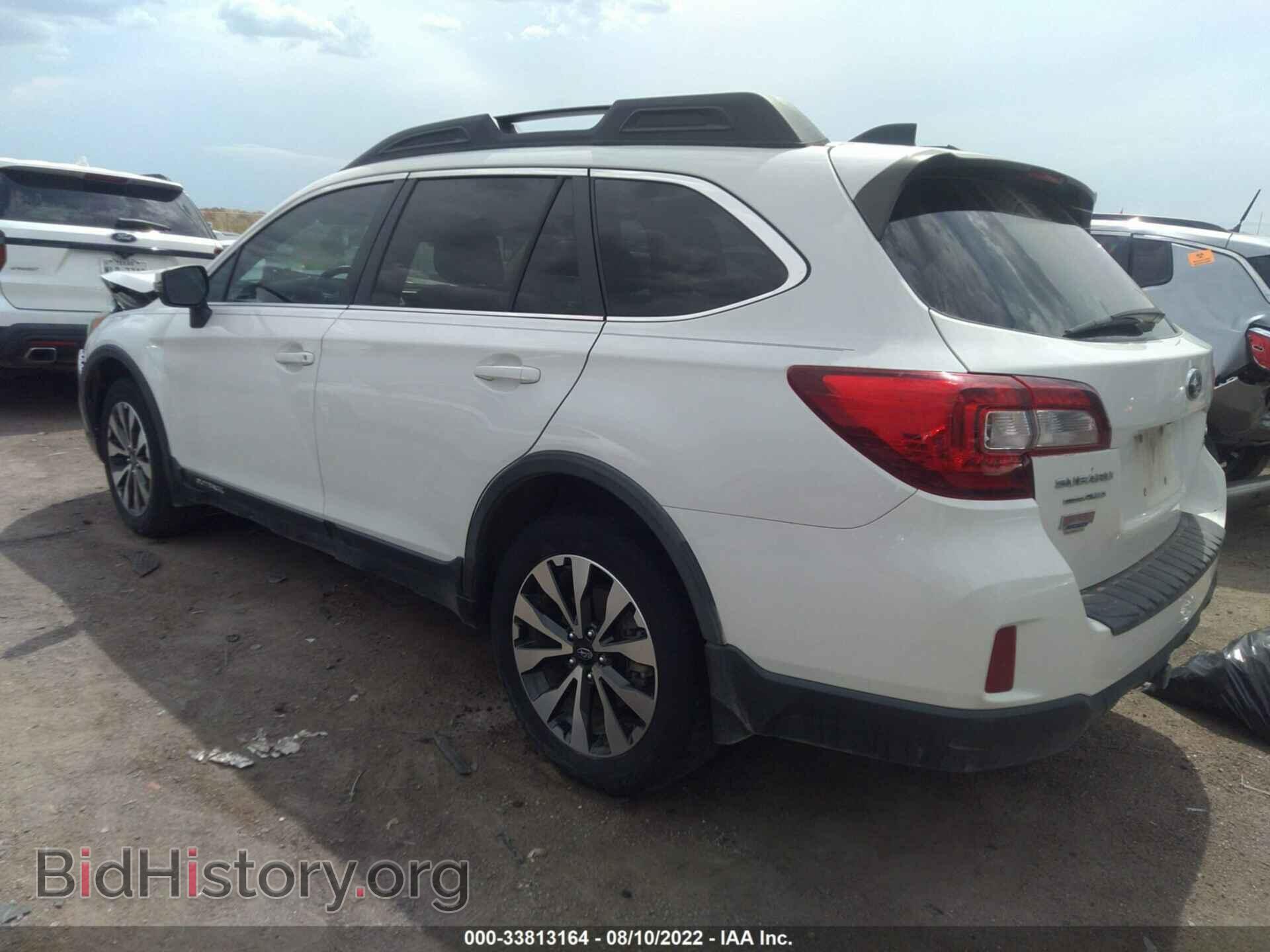 2016 SUBARU OUTBACK - VIN: 4S4BSENC7G3243375 - Photo 3