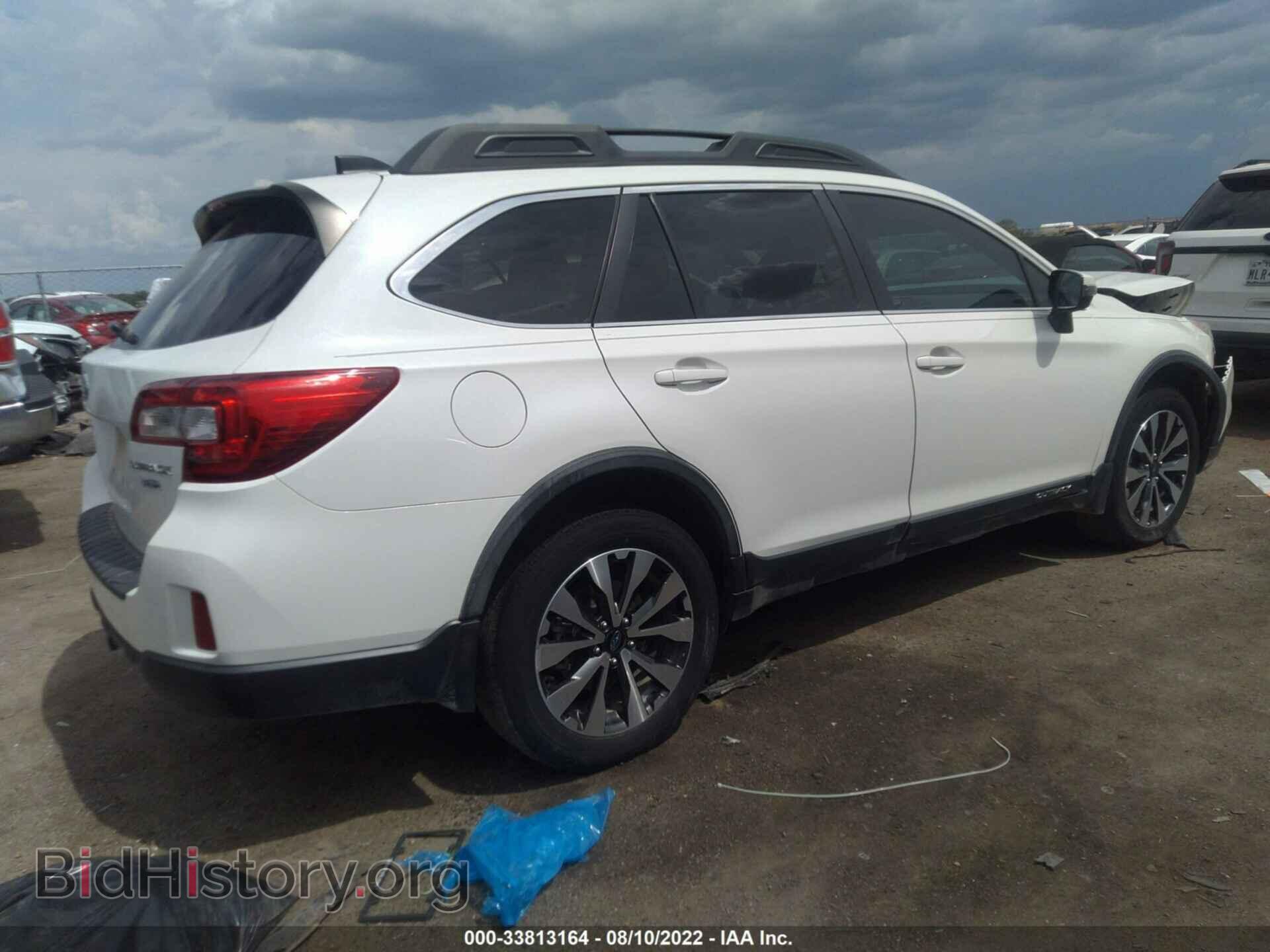 2016 SUBARU OUTBACK - VIN: 4S4BSENC7G3243375 - Photo 4