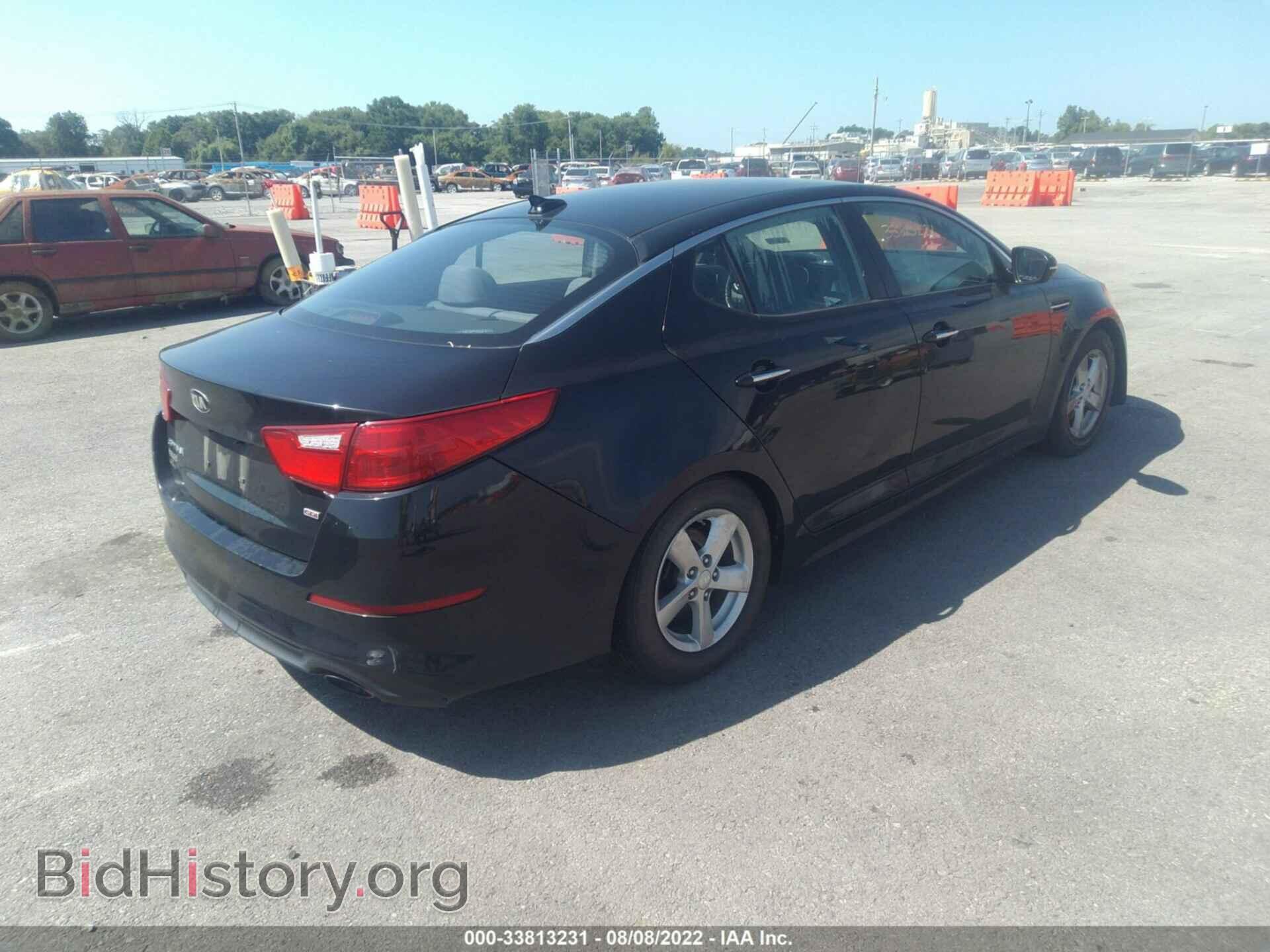 2015 KIA OPTIMA - VIN: KNAGM4A79F5662318 - Фото 4