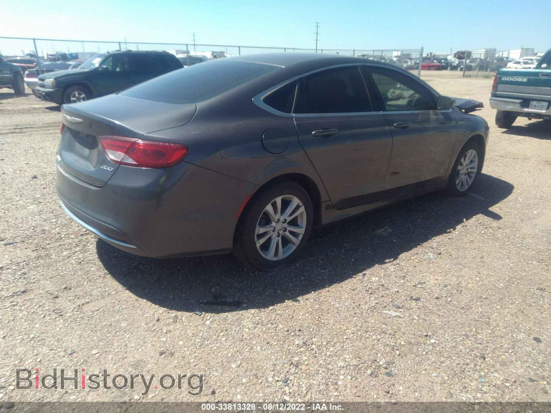 2015 CHRYSLER 200 - VIN: 1C3CCCAB3FN641729 - Фото 4