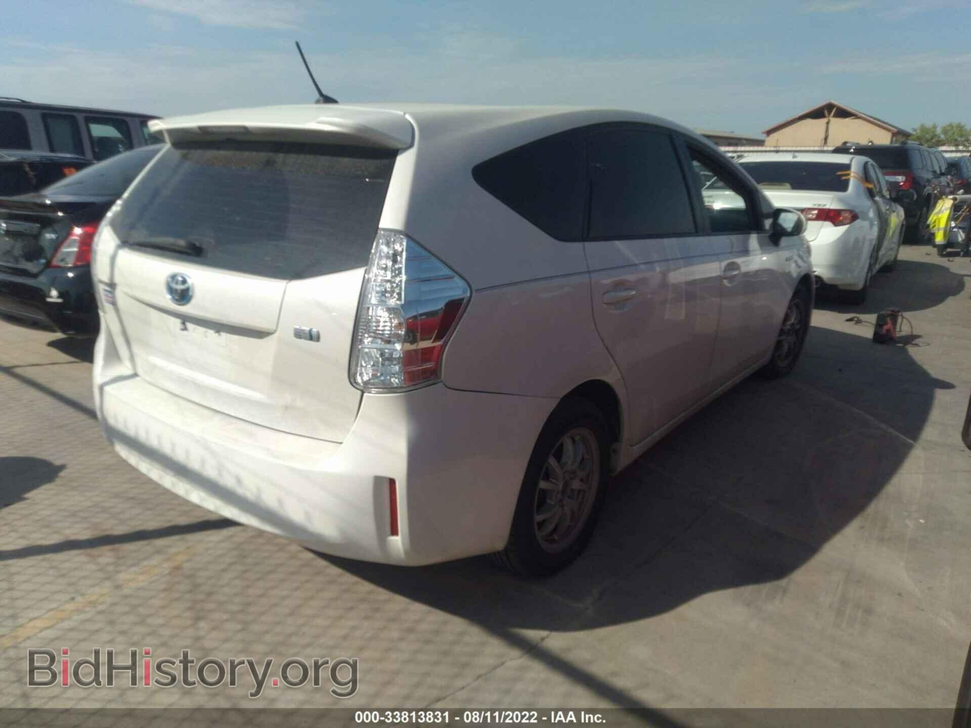 2013 TOYOTA PRIUS V - VIN: JTDZN3EU4D3230554 - Фото 4