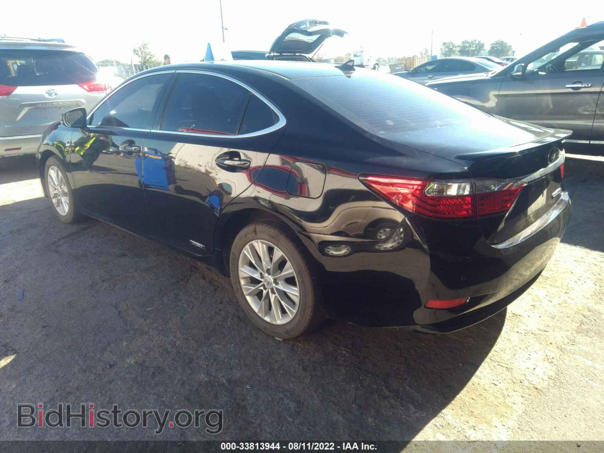 2013 LEXUS ES 300H - VIN: JTHBW1GG8D2027522 - Фото 3