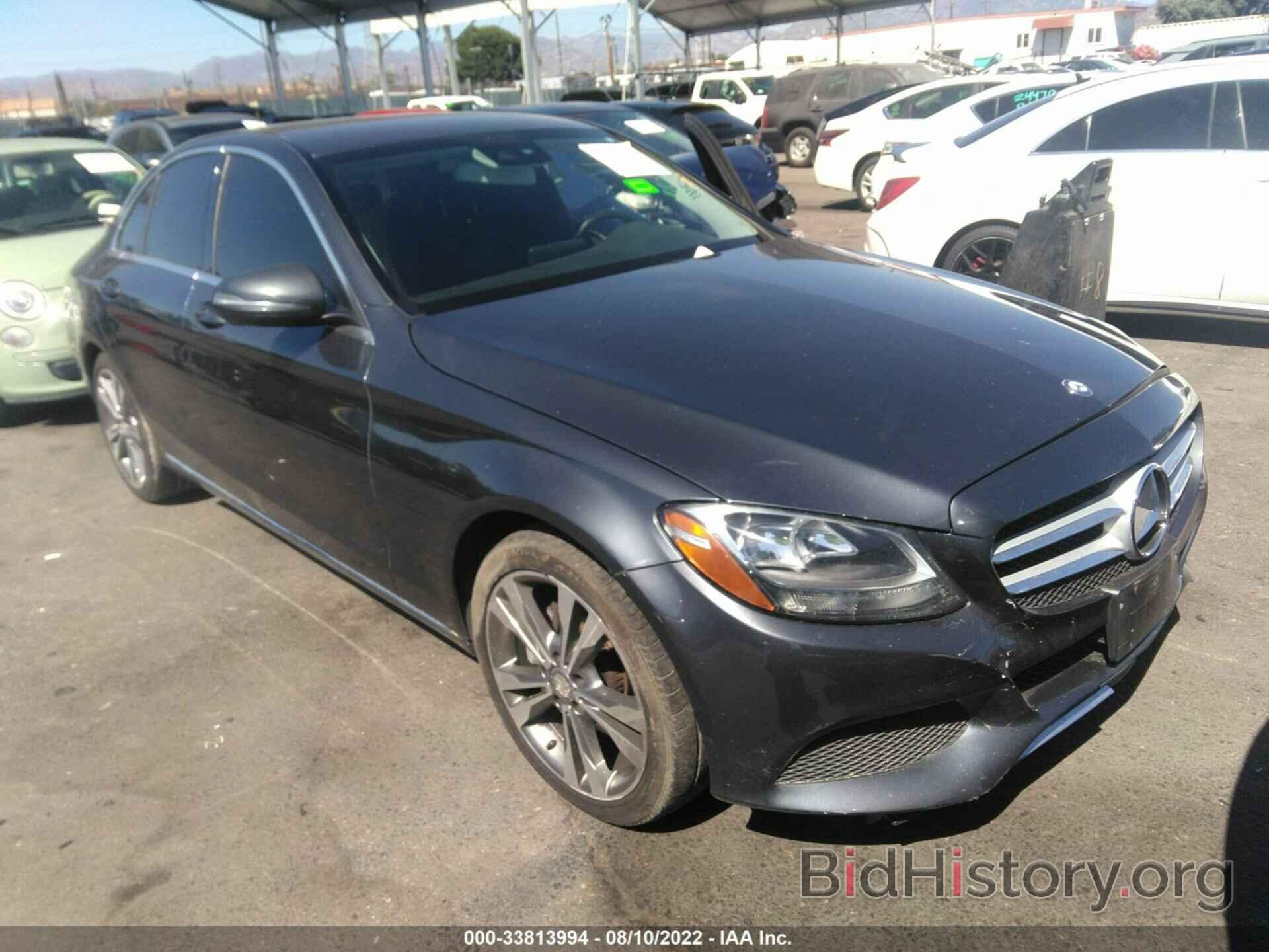 Photo 55SWF4JB3GU134303 - MERCEDES-BENZ C-CLASS 2016