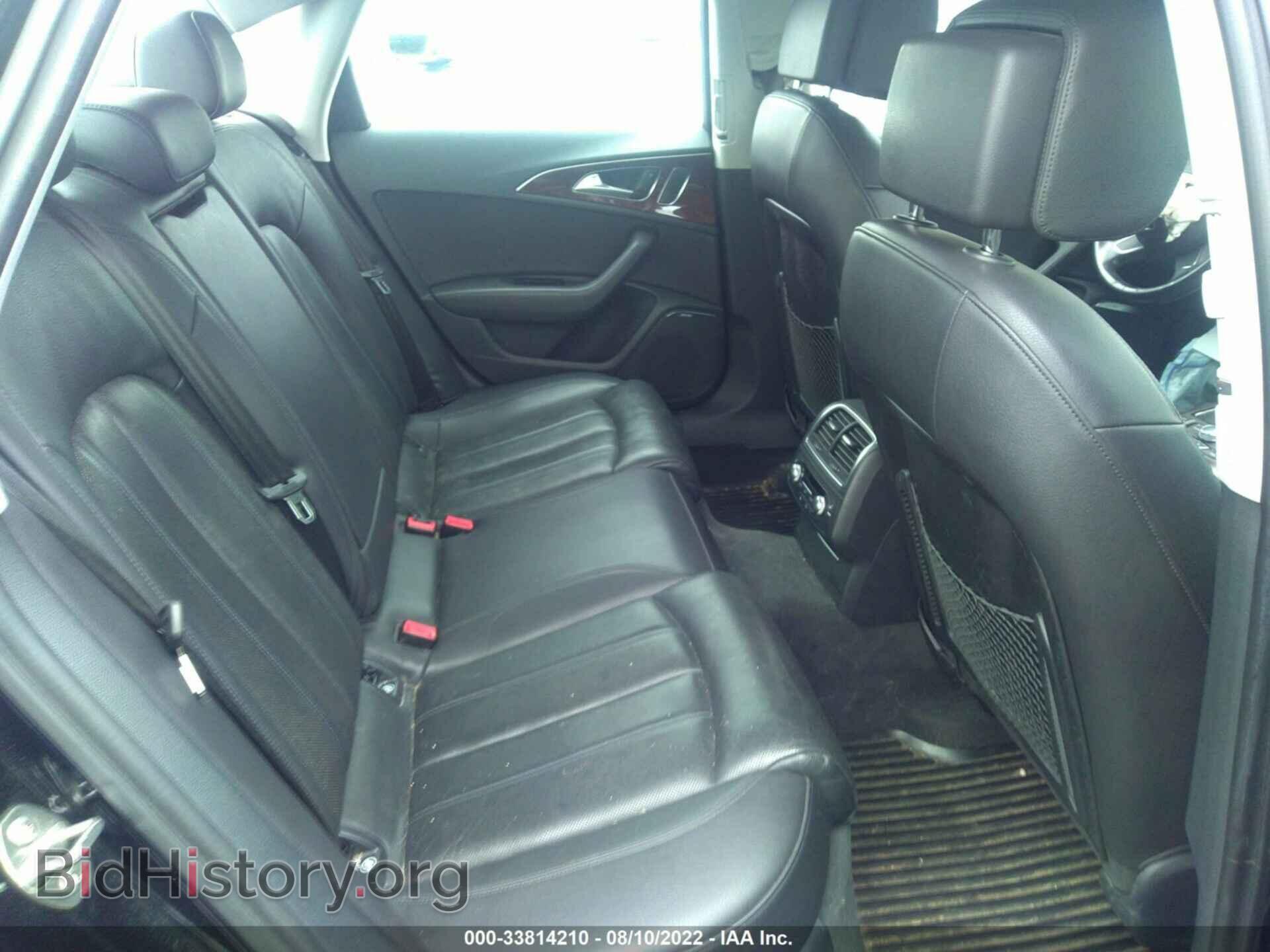 2012 AUDI A6 - VIN: WAUHGAFC5CN067753 - Фото 8