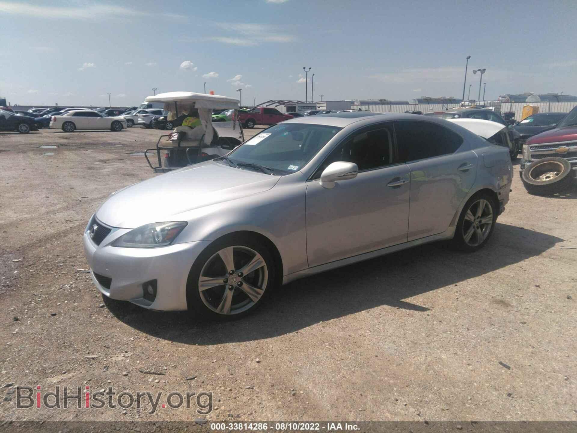 2012 LEXUS IS 250 - VIN: JTHBF5C23C5175690 - Фото 2