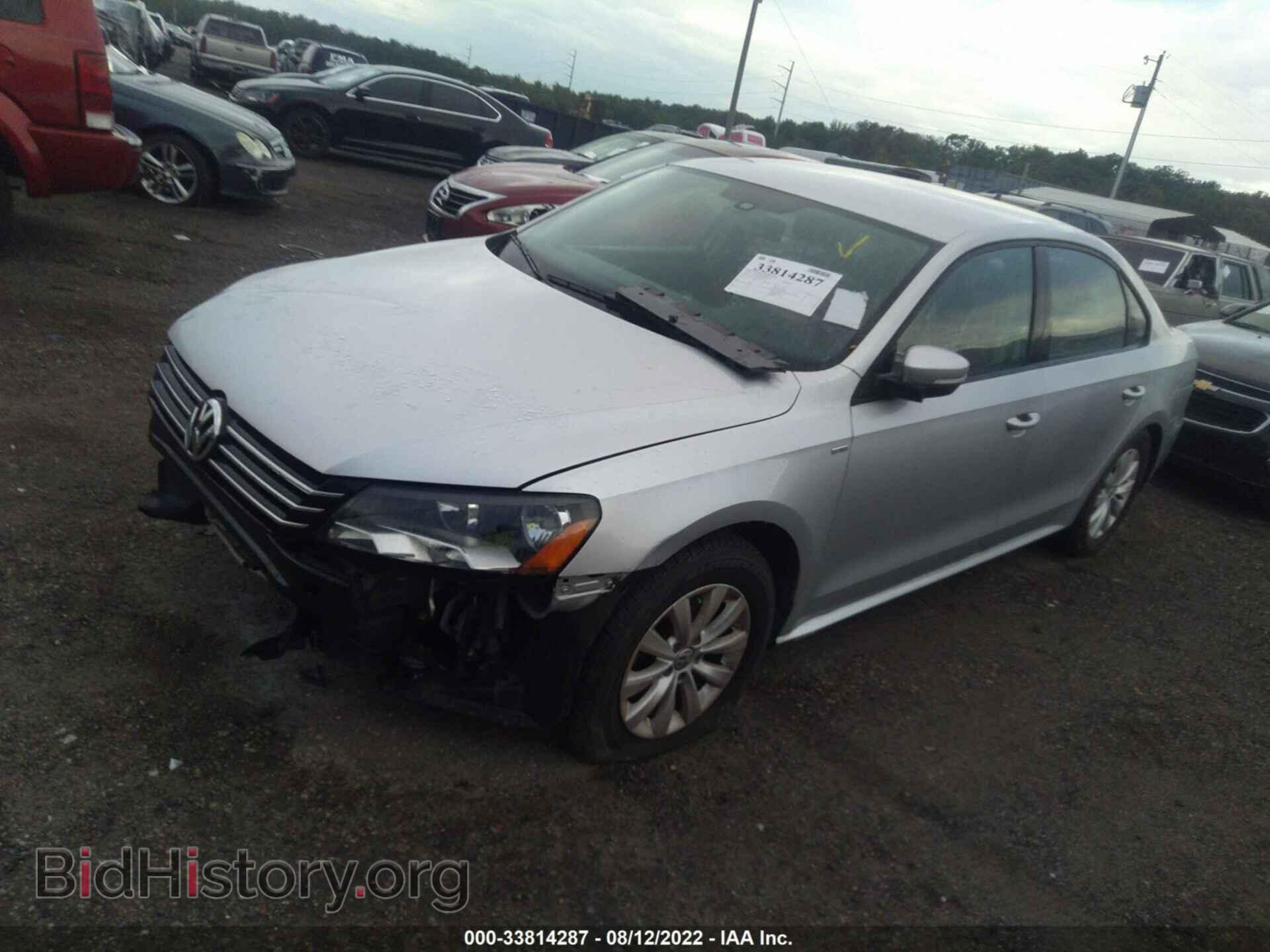 2014 VOLKSWAGEN PASSAT - VIN: 1VWAT7A38EC081457 - Фото 2