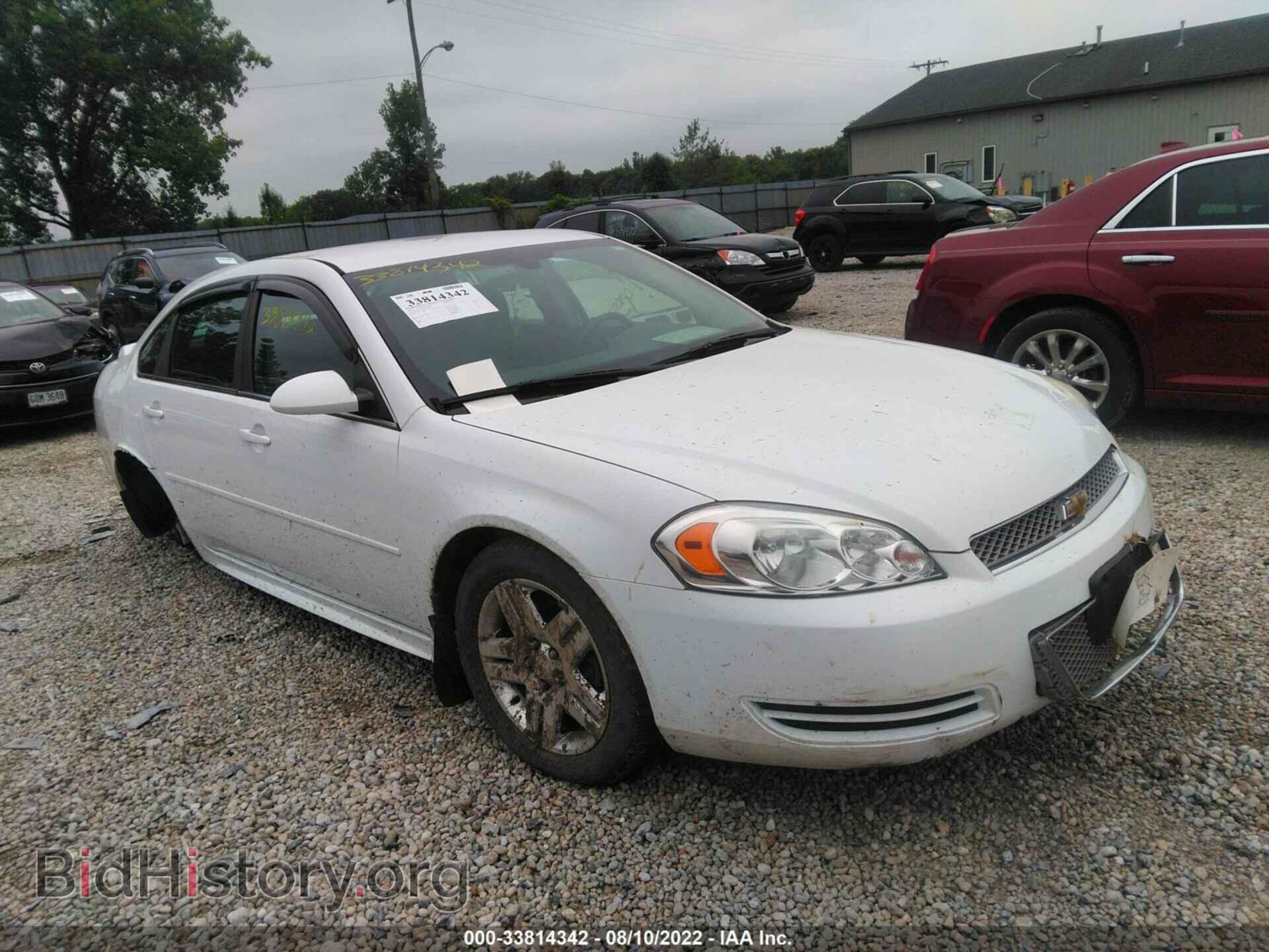 Фотография 2G1WG5E33C1313261 - CHEVROLET IMPALA 2012