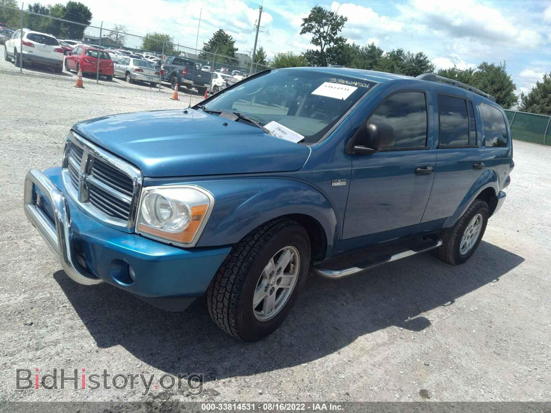2006 DODGE DURANGO - VIN: 1D4HD582X6F122030 - Фото 2