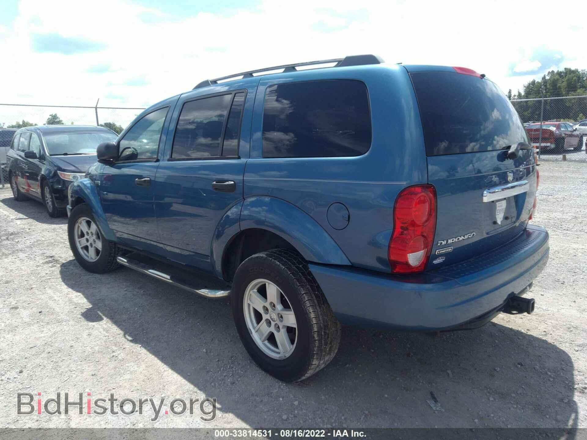 2006 DODGE DURANGO - VIN: 1D4HD582X6F122030 - Фото 3