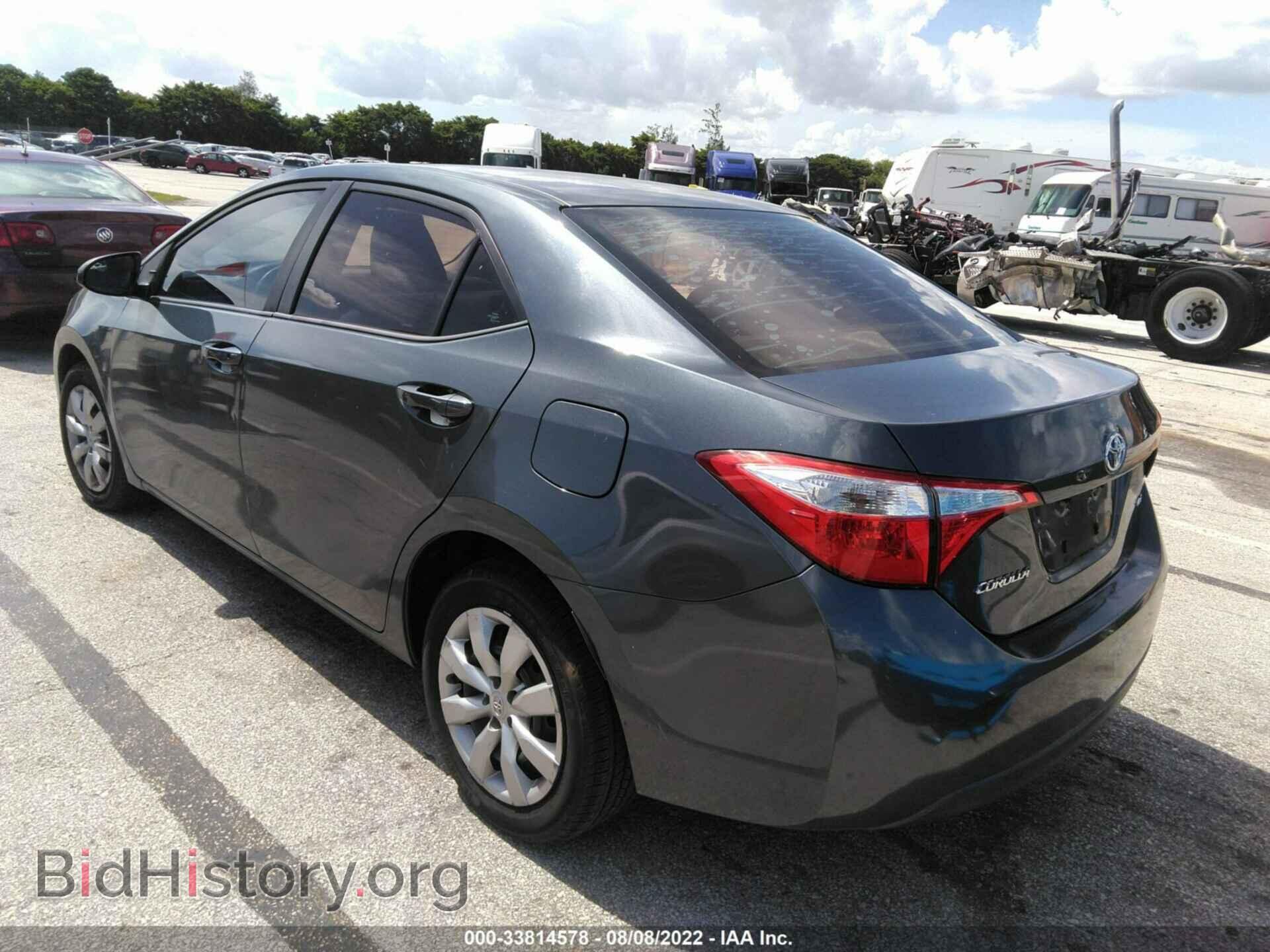 2014 TOYOTA COROLLA - VIN: 2T1BURHE1EC003956 - Фото 3